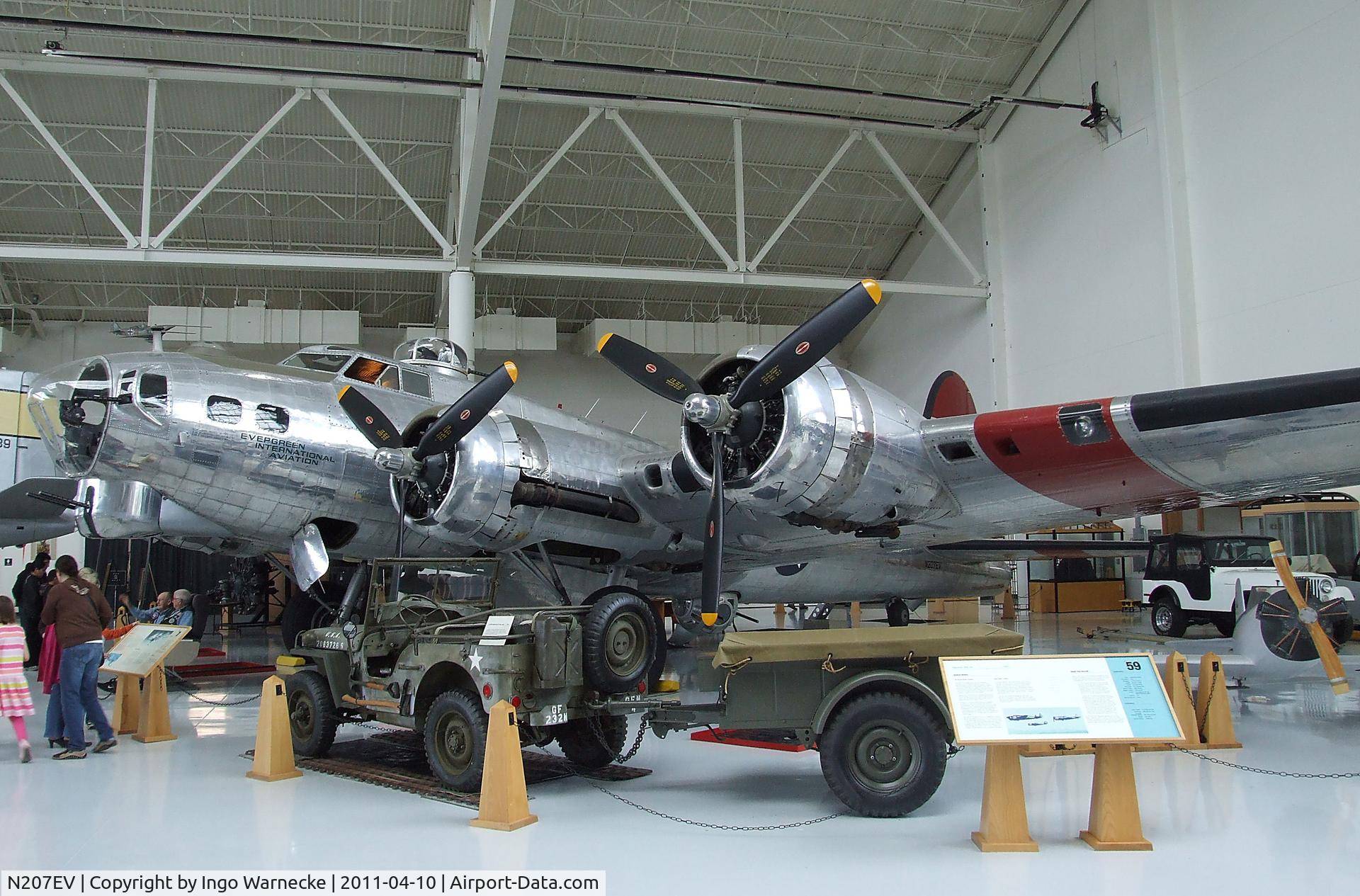 N207EV, 1944 Boeing B-17G Flying Fortress C/N 44-83785, Boeing B-17G Flying Fortress at the Evergreen Aviation & Space Museum, McMinnville OR