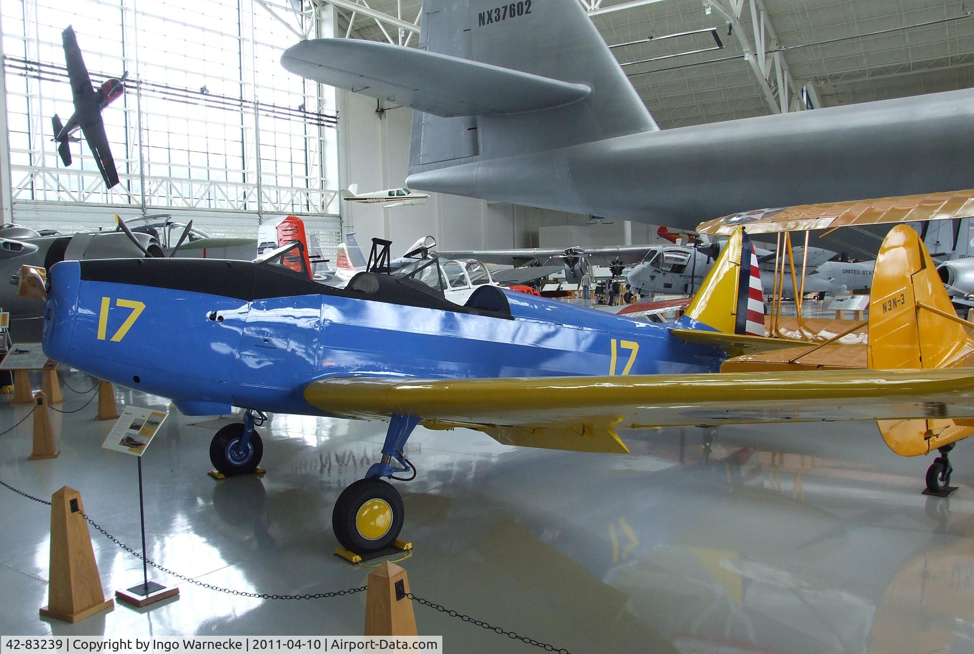 42-83239, 1943 Fairchild PT-19B C/N T43-5826, Fairchild PT-19B at the Evergreen Aviation & Space Museum, McMinnville OR