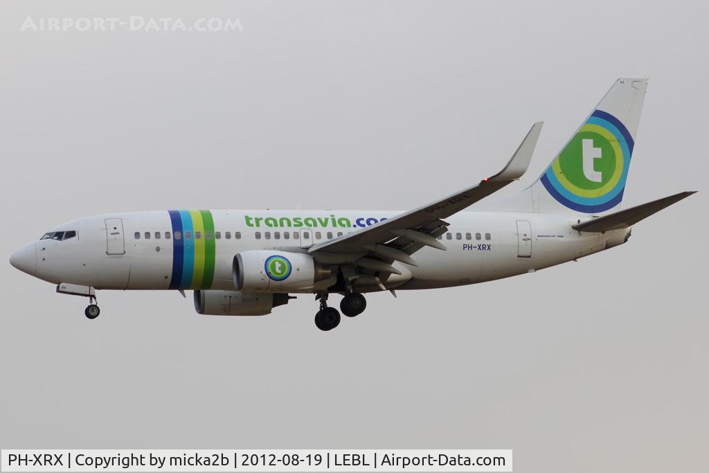 PH-XRX, 2003 Boeing 737-7K2 C/N 33464, Landing