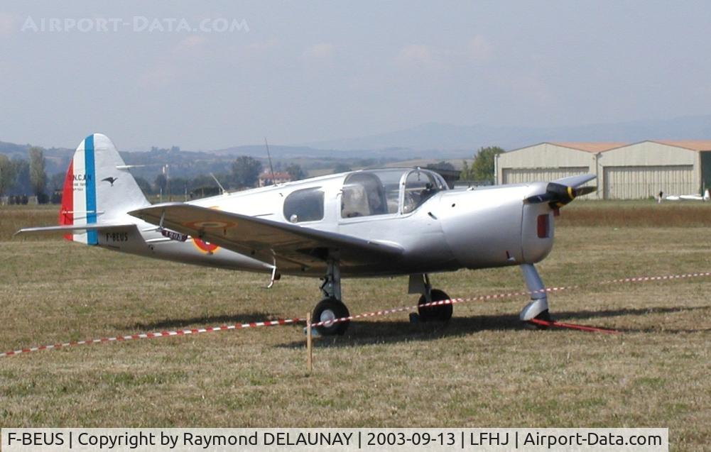 F-BEUS, Nord N1203 Norécrin II C/N 180, Nord 1203 Norecrin sur l'aérodrome de Lyon Corbas