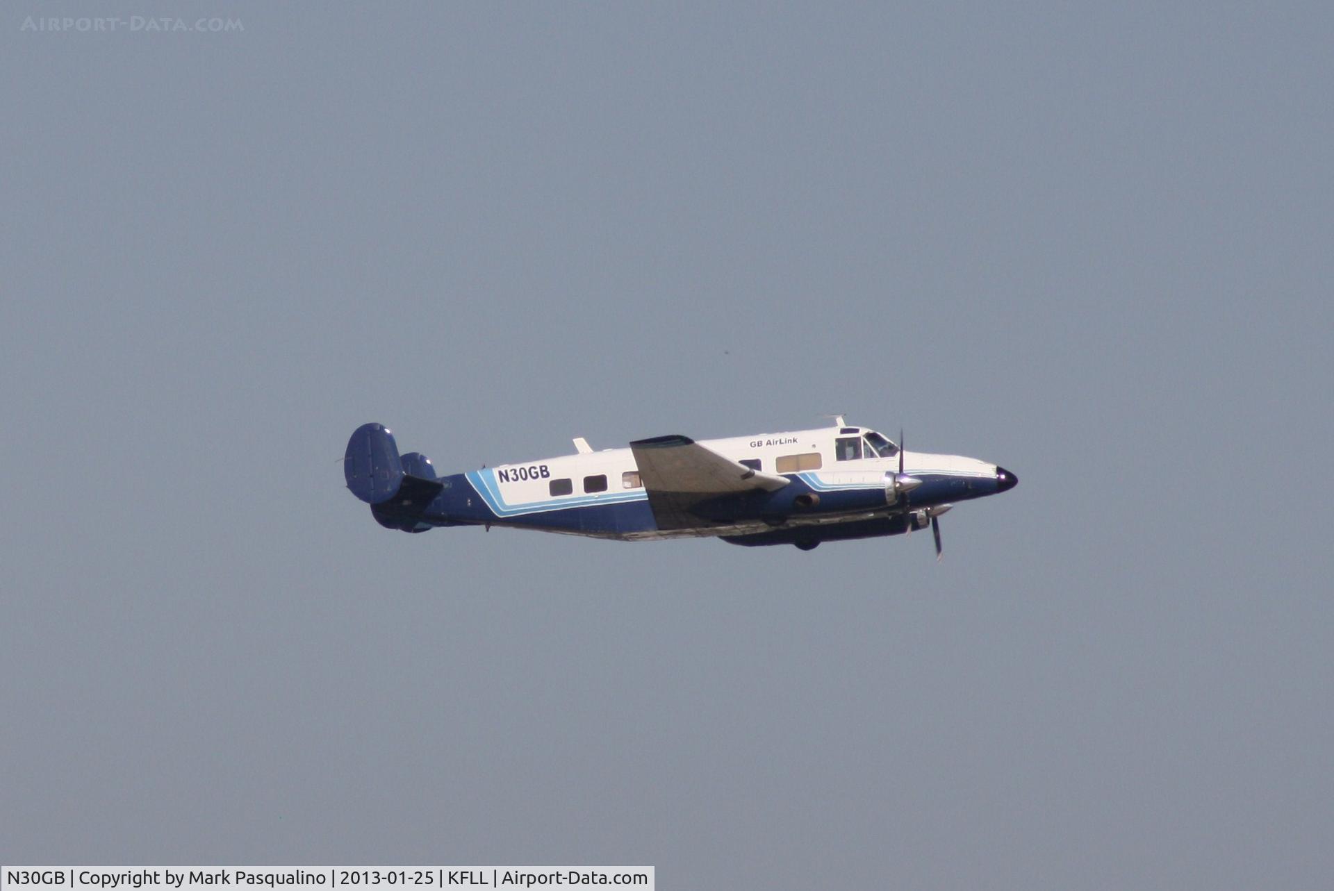 N30GB, 1964 Beech H-18 Tri-Gear C/N BA-688, Beech H18