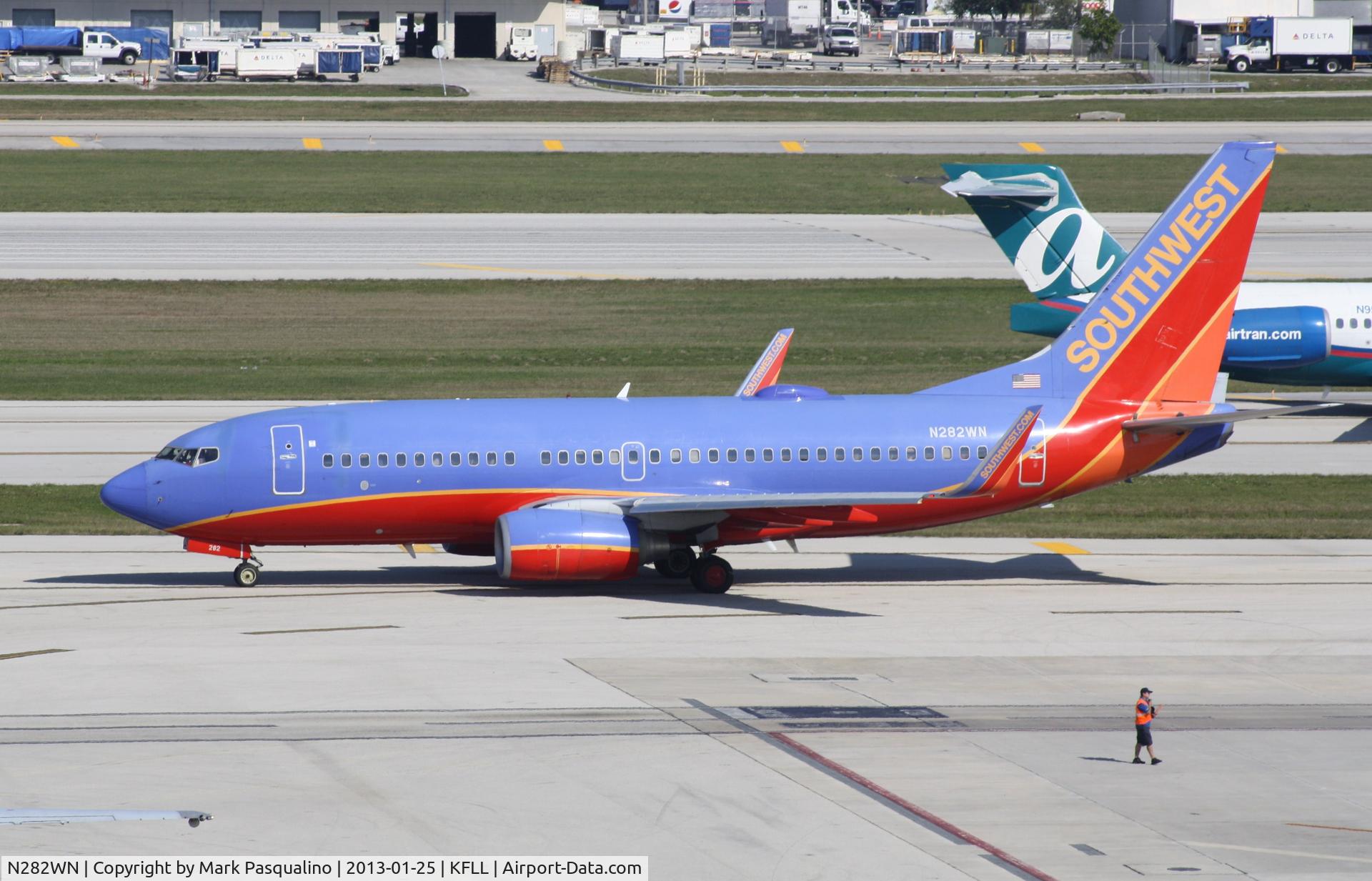 N282WN, 2007 Boeing 737-7H4 C/N 32534, Boeing 737-700