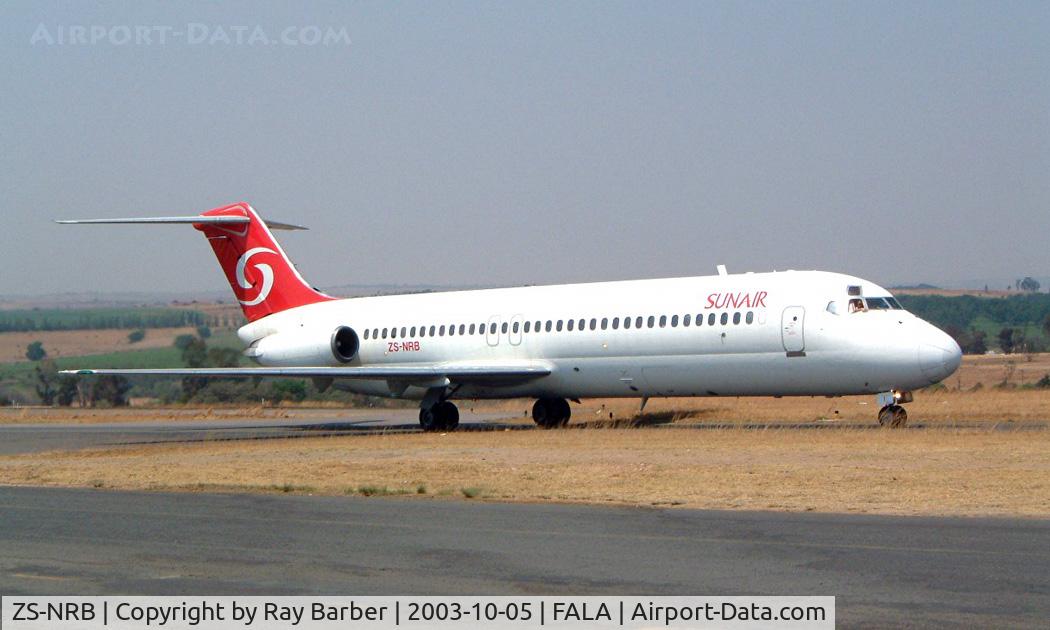 ZS-NRB, 1970 Douglas DC-9-32 C/N 47468, McDonnell Douglas DC-9-32 [47468] (Sun Air) Lanseria~ZS 05/10/2003