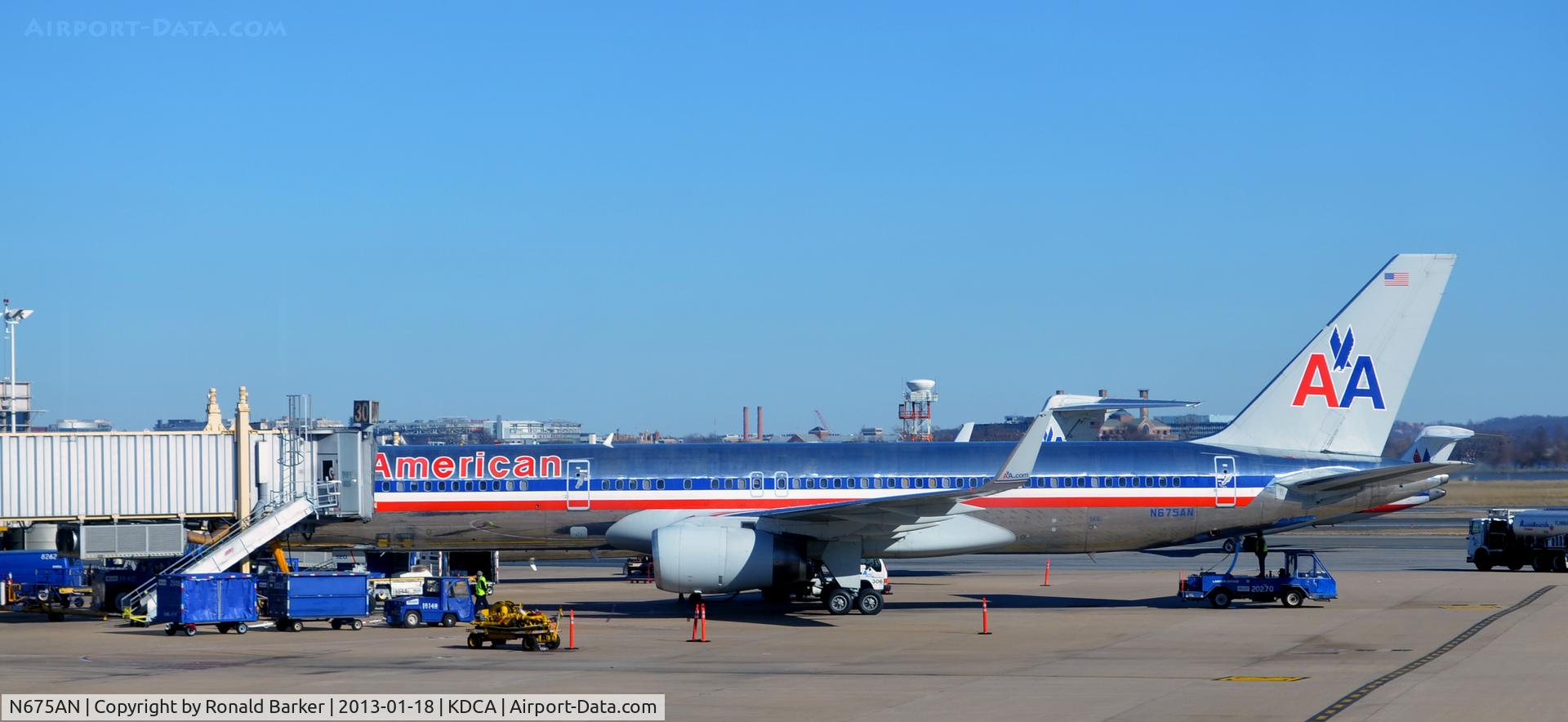 N675AN, 1998 Boeing 757-223 C/N 29425, National