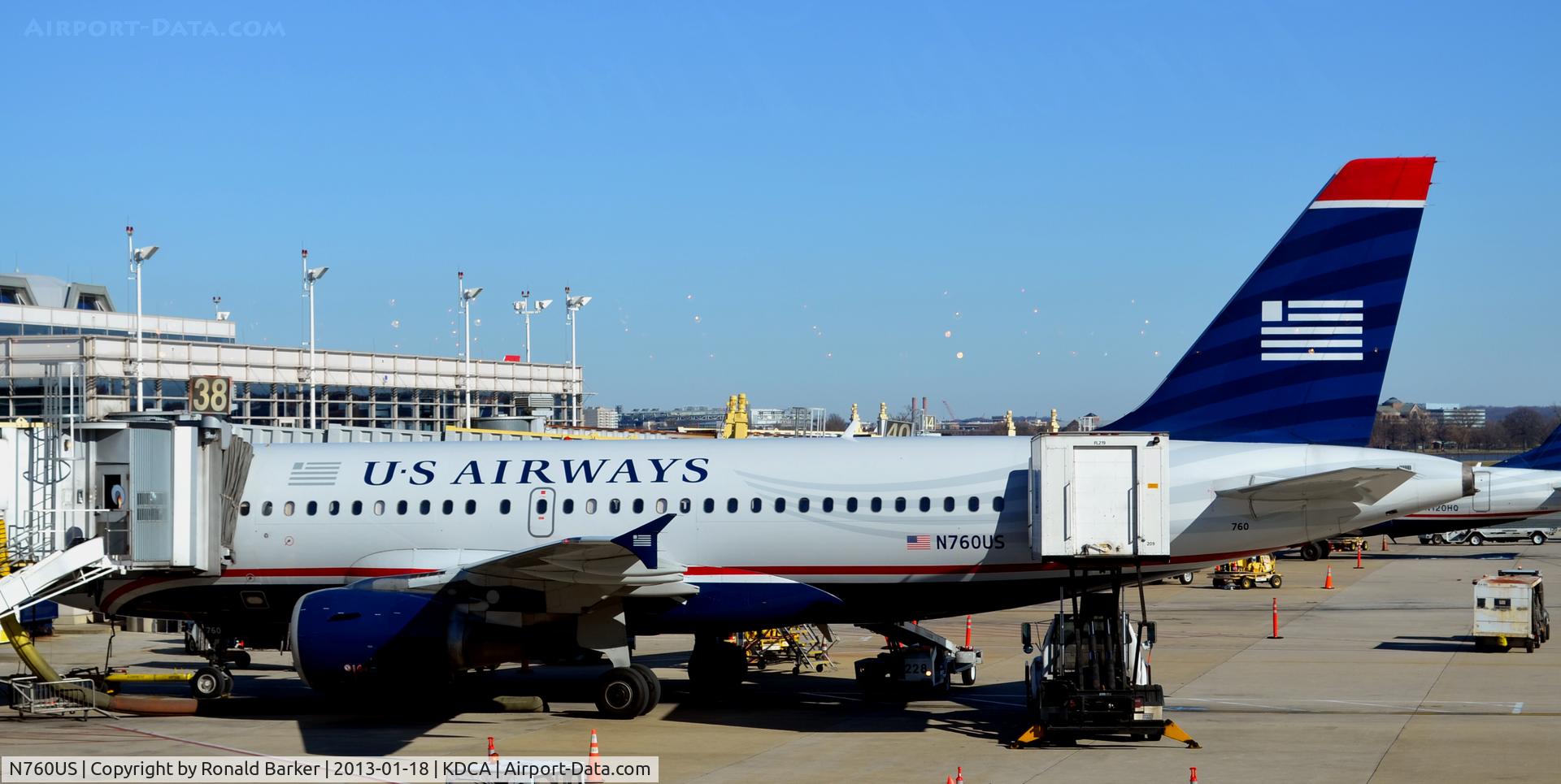 N760US, 2000 Airbus A319-112 C/N 1354, National