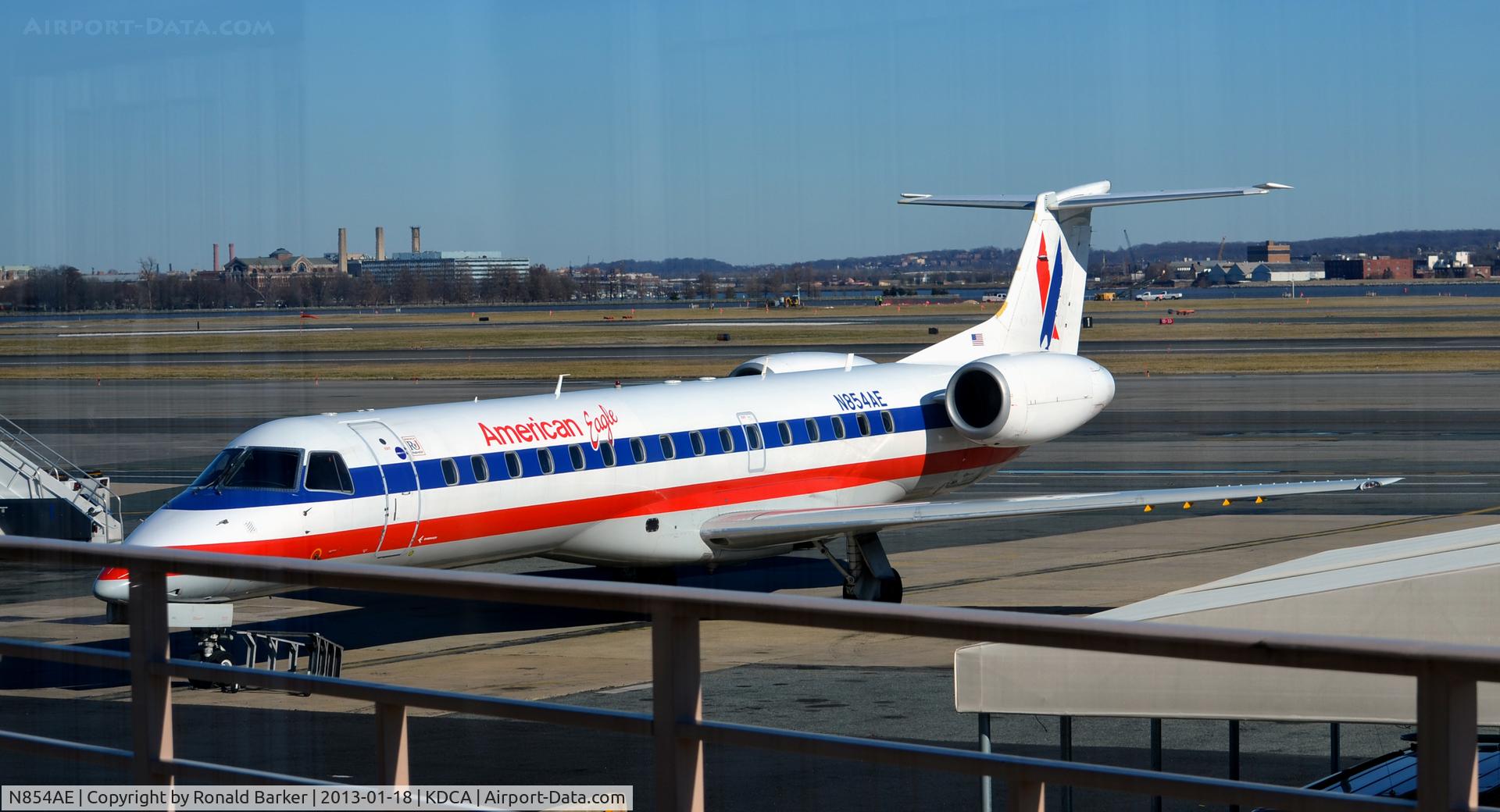 N854AE, 2003 Embraer ERJ-140LR (EMB-135KL) C/N 145743, National