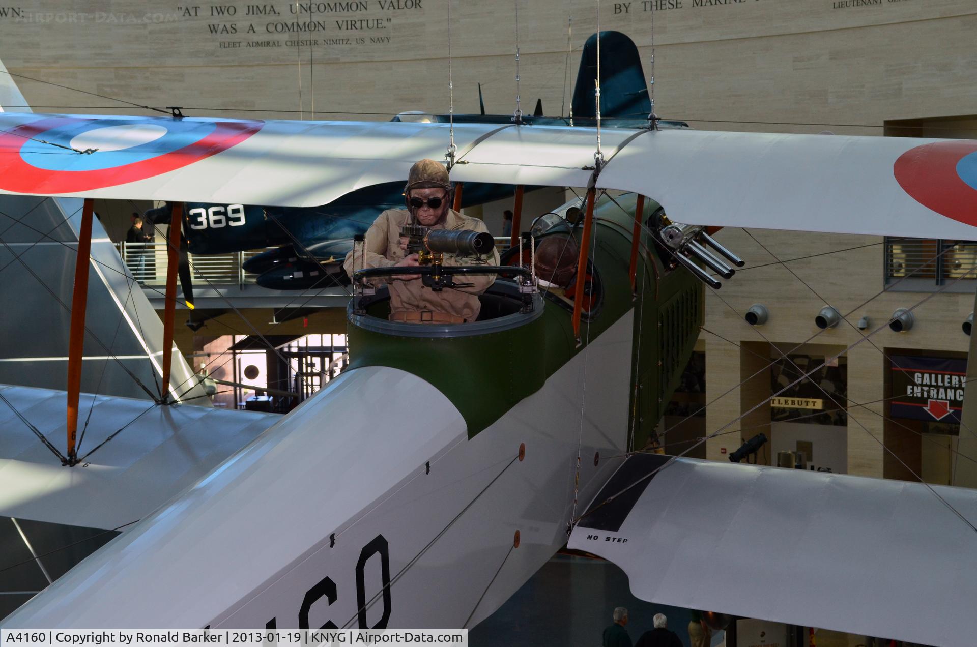 A4160, Curtiss JN-4HG C/N Not found A4160, Marine Corps Museum