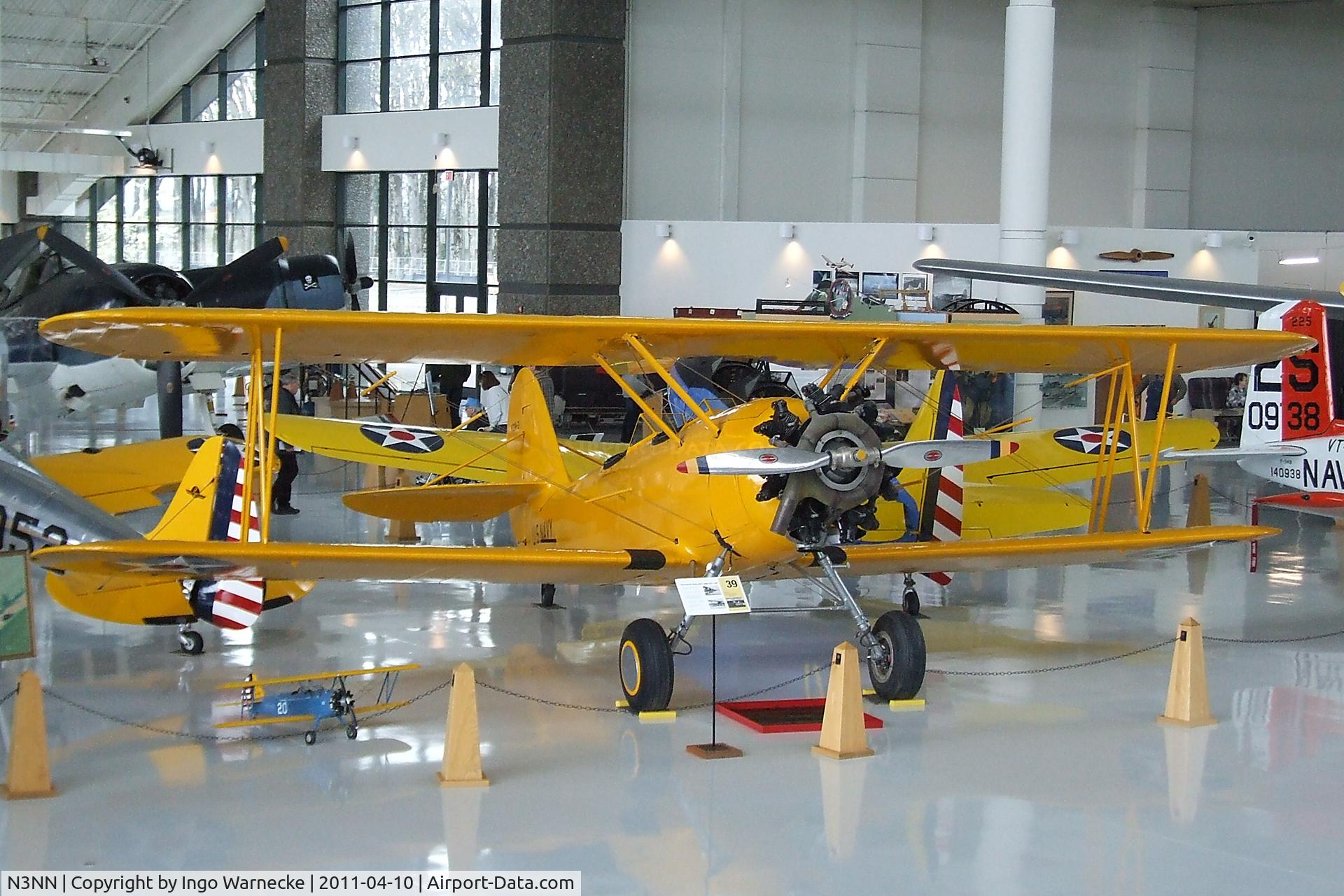 N3NN, 1941 Naval Aircraft Factory N3N-3 C/N 2831, Naval Aircraft Factory N3N-3 at the Evergreen Aviation & Space Museum, McMinnville OR
