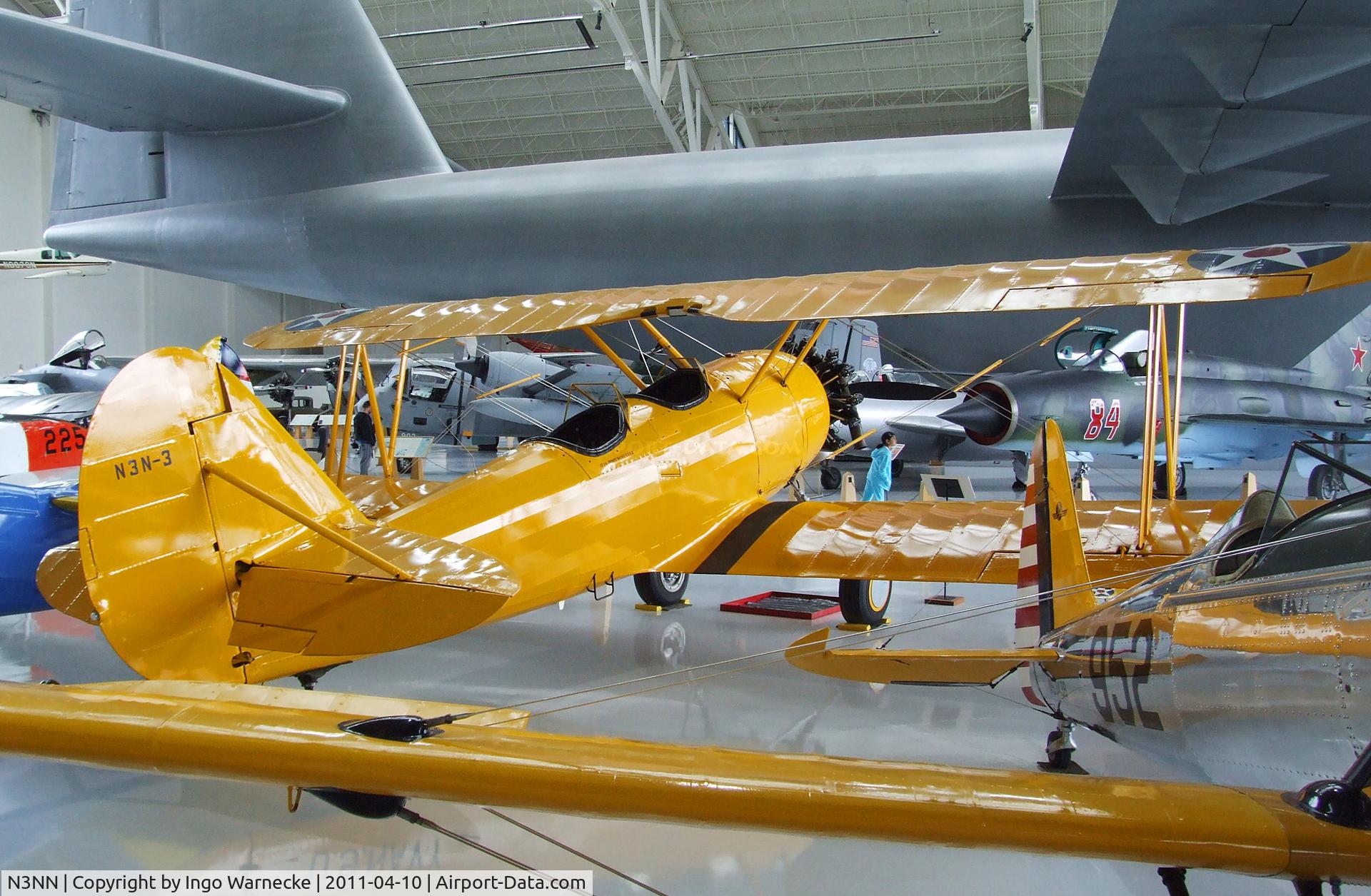 N3NN, 1941 Naval Aircraft Factory N3N-3 C/N 2831, Naval Aircraft Factory N3N-3 at the Evergreen Aviation & Space Museum, McMinnville OR