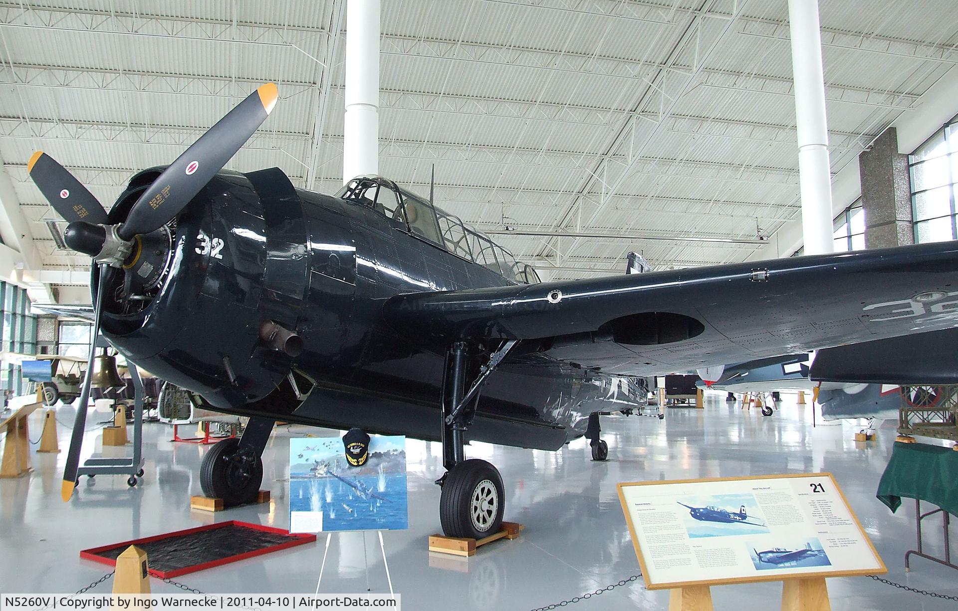 N5260V, 1945 Grumman TBM-3E Avenger C/N 4631 (Bu91726), Grumman (General Motors) TBM-3E Avenger at the Evergreen Aviation & Space Museum, McMinnville OR