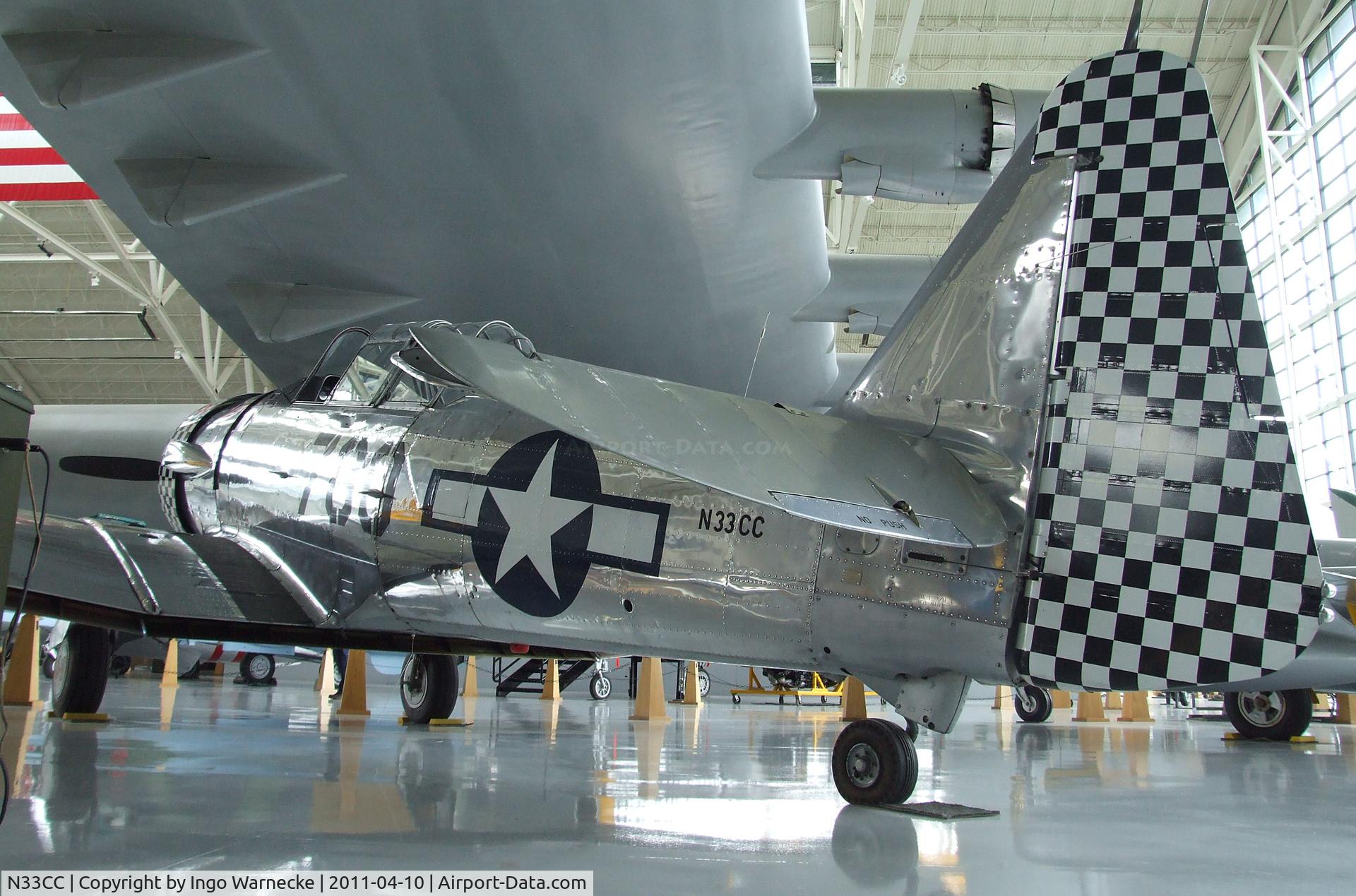 N33CC, 1956 North American SNJ-4 Texan C/N 88-13466, North American SNJ-4 Texan at the Evergreen Aviation & Space Museum, McMinnville OR