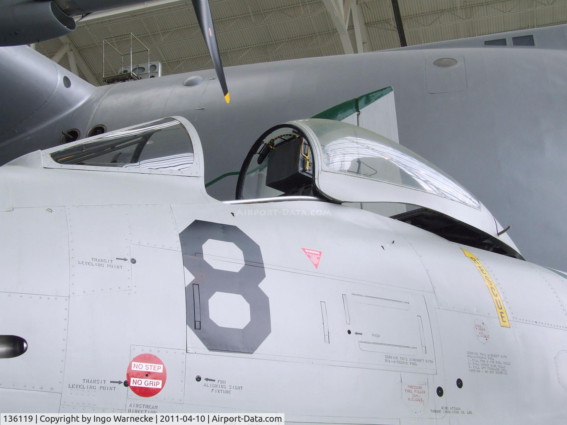 136119, North American F-1C Fury C/N 194-346, North American F-1C (FJ-3) Fury at the Evergreen Aviation & Space Museum, McMinnville OR