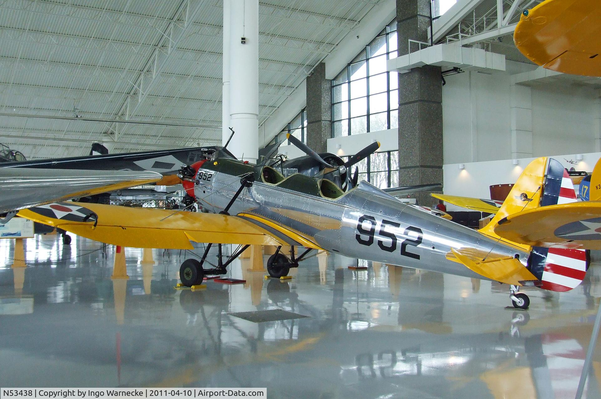 N53438, 1942 Ryan Aeronautical ST3KR C/N 2161, Ryan ST3KR (PT-22 Recruit) at the Evergreen Aviation & Space Museum, McMinnville OR
