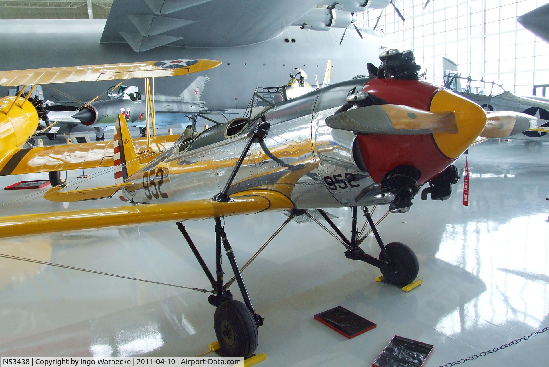 N53438, 1942 Ryan Aeronautical ST3KR C/N 2161, Ryan ST3KR (PT-22 Recruit) at the Evergreen Aviation & Space Museum, McMinnville OR