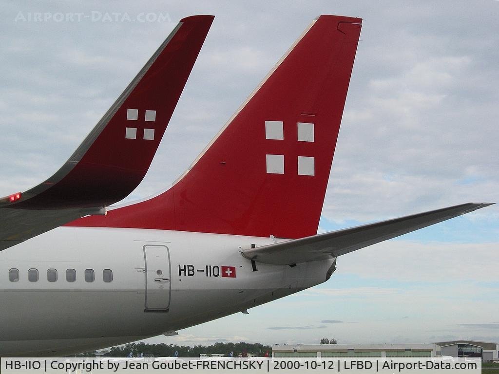 HB-IIO, 1999 Boeing 737-7AK BBJ C/N 29865, PrivatAir SA