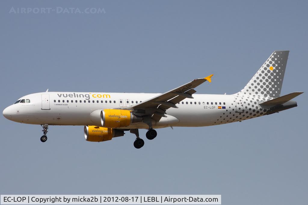 EC-LOP, 2011 Airbus A320-214 C/N 4937, Landing