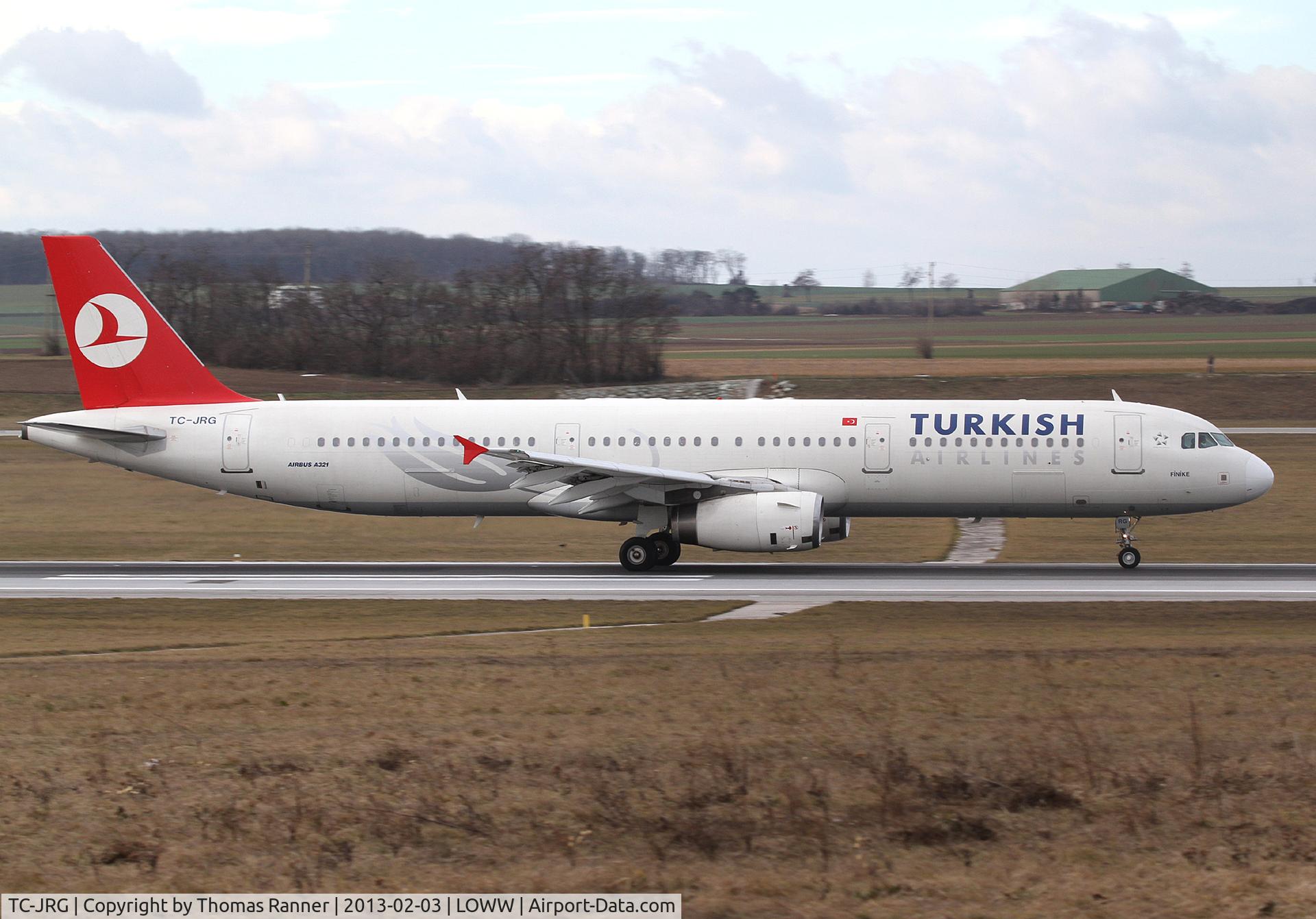 TC-JRG, 2007 Airbus A321-231 C/N 3283, Turkish Airlines Airbus A321