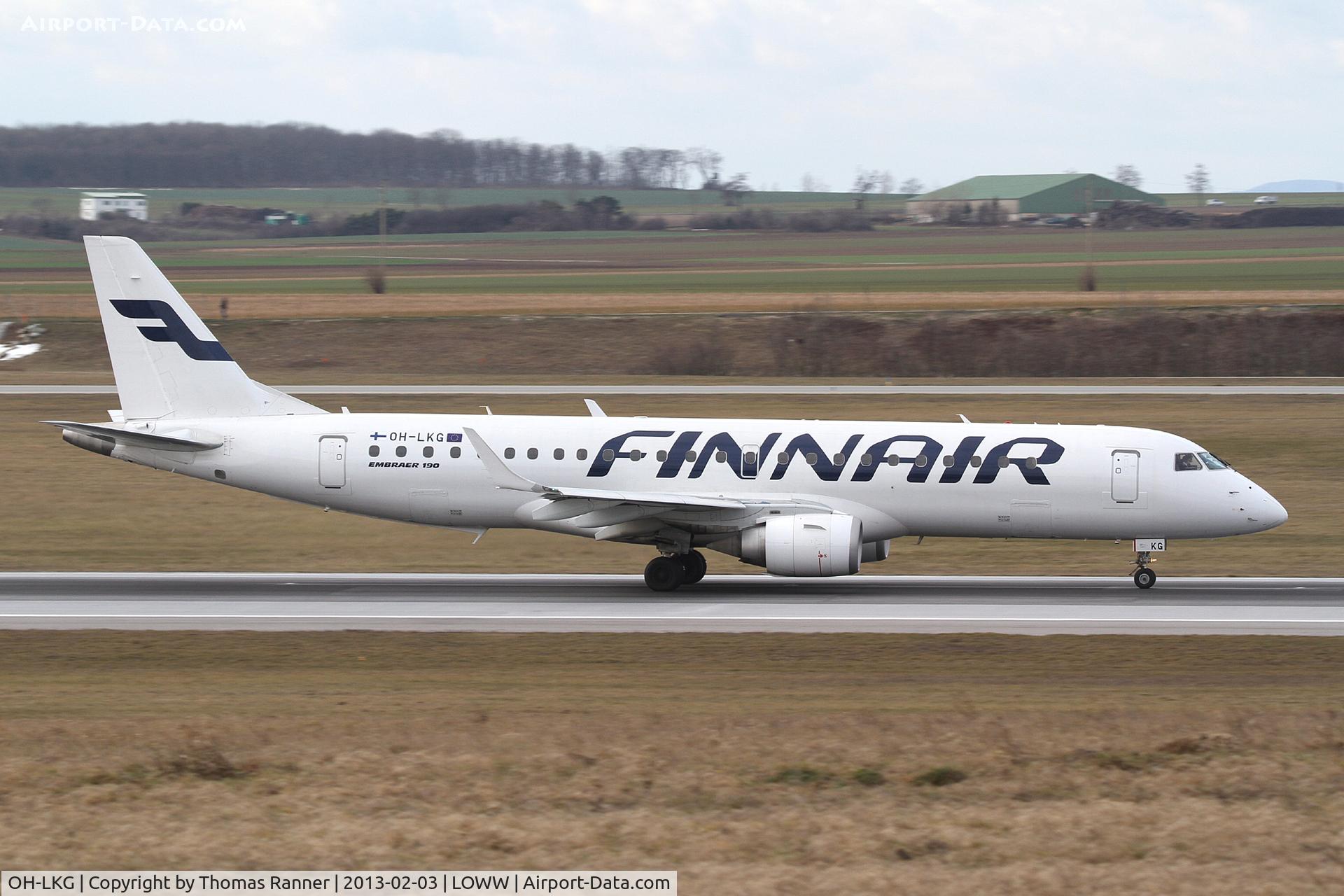 OH-LKG, 2007 Embraer 190LR (ERJ-190-100LR) C/N 19000079, Finnair Embraer 190