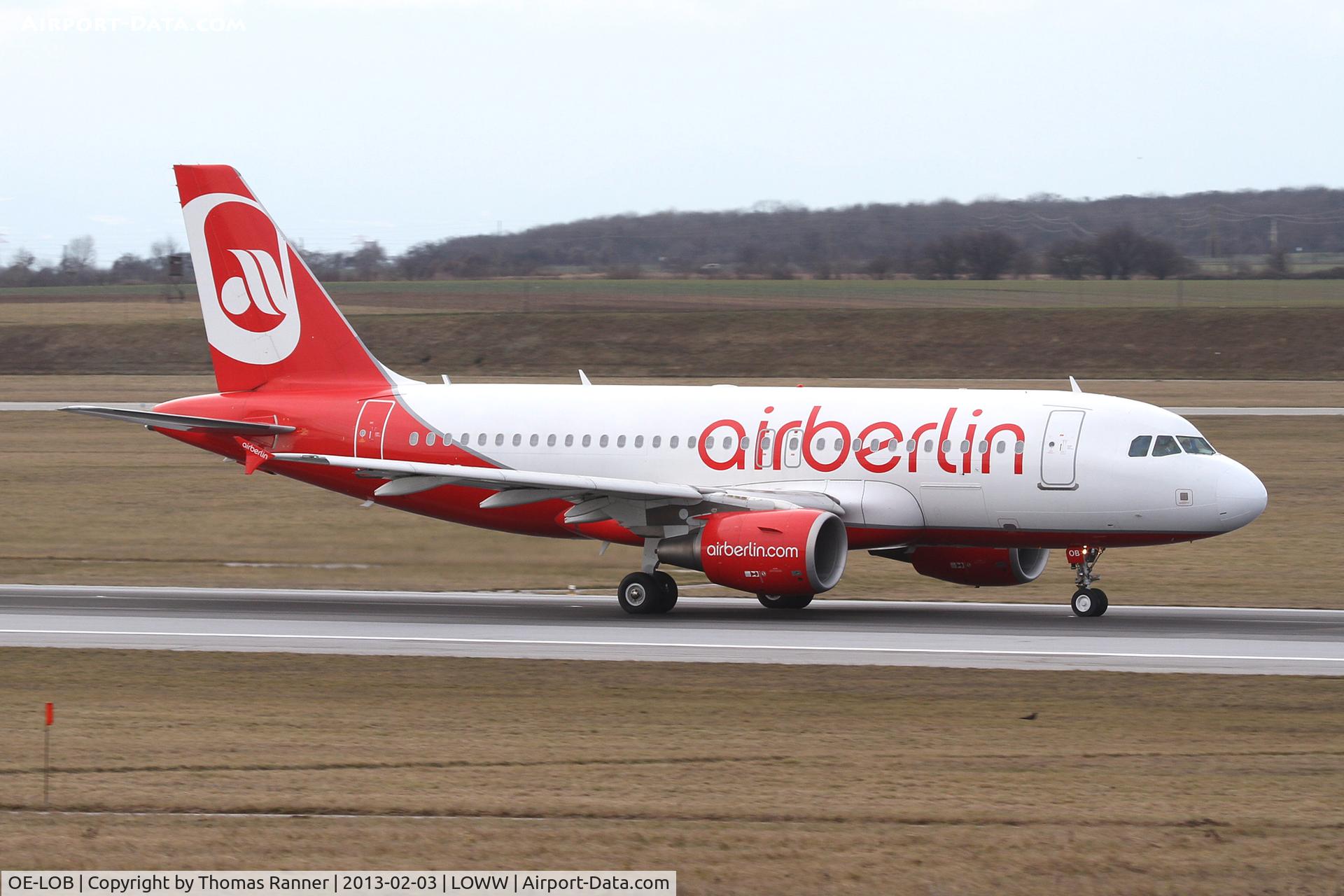 OE-LOB, 2008 Airbus A319-112 C/N 3447, Niki Airbus A319