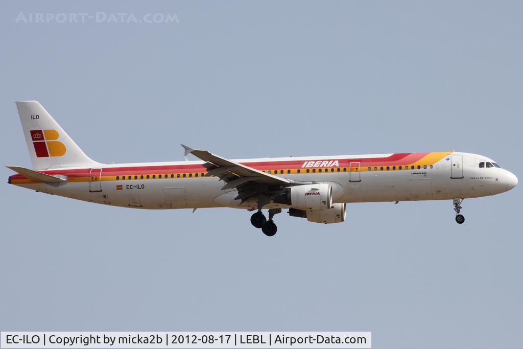 EC-ILO, 2002 Airbus A321-211 C/N 1681, Landing