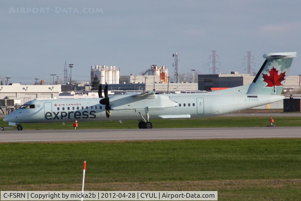 C-FSRN, 2007 De Havilland Canada DHC-8-402Q Dash 8 C/N 4170, Taxiing