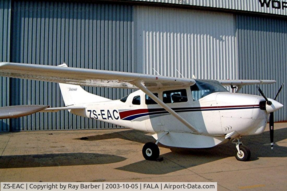 ZS-EAC, 1965 Cessna U206 Super Skywagon C/N U206-0334, Cessna U.206 Super Skywagon [U206-0334] Lanseria~ZS 05/10/2003