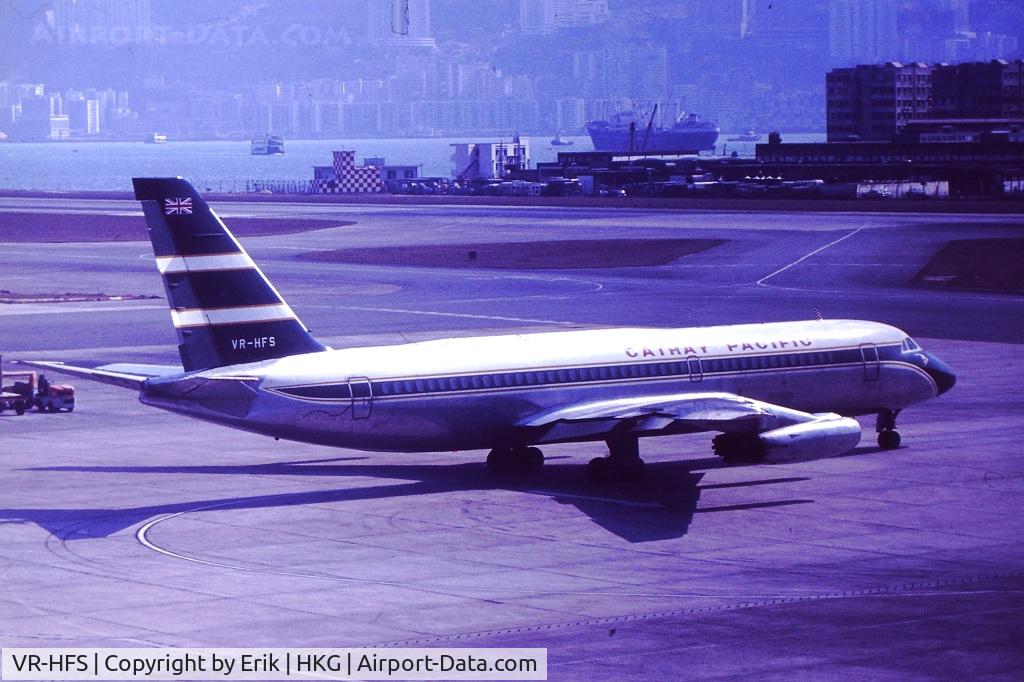 VR-HFS, 1962 Convair 880-22M-3 C/N 22-00-47M, By Erik Oxtorp
