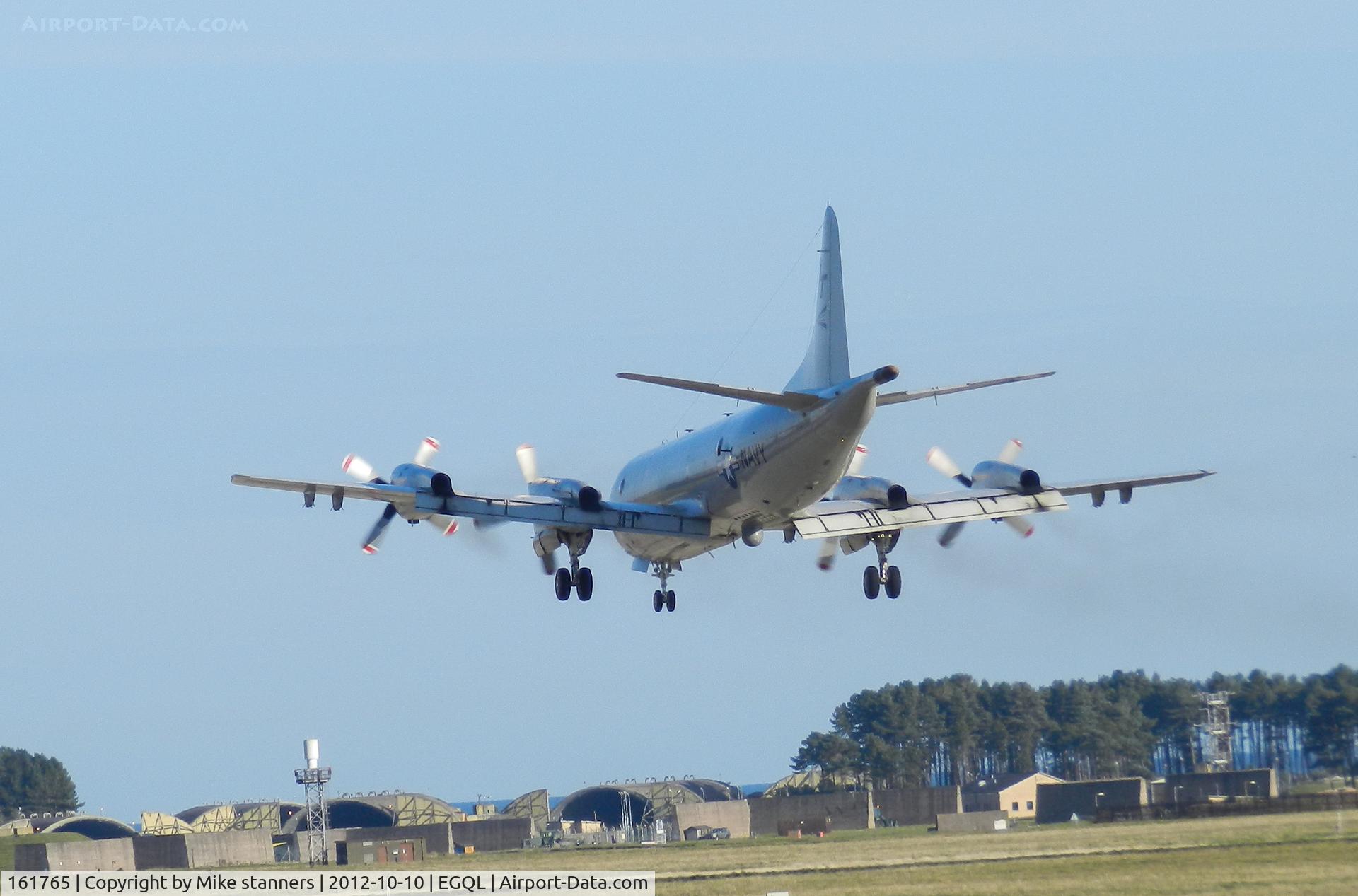 161765, Lockheed P-3C Orion C/N 285G-5779, VP-62 Orion landing on runway 09 after a joint warrior sortie