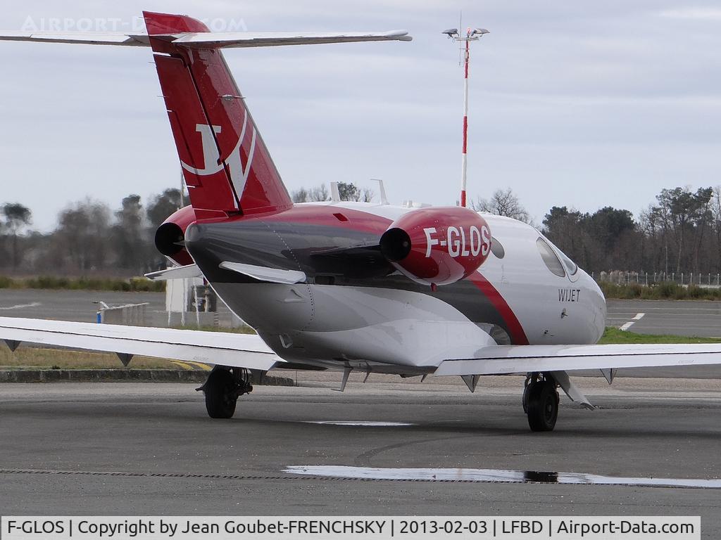 F-GLOS, 2009 Cessna 510 Citation Mustang Citation Mustang C/N 510-0169, departure to training crew