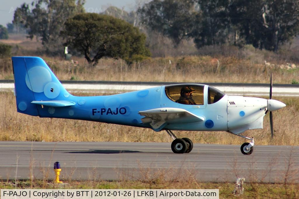 F-PAJO, 2000 Europa XS Tri-Gear C/N 413, Taxiing to runway 34