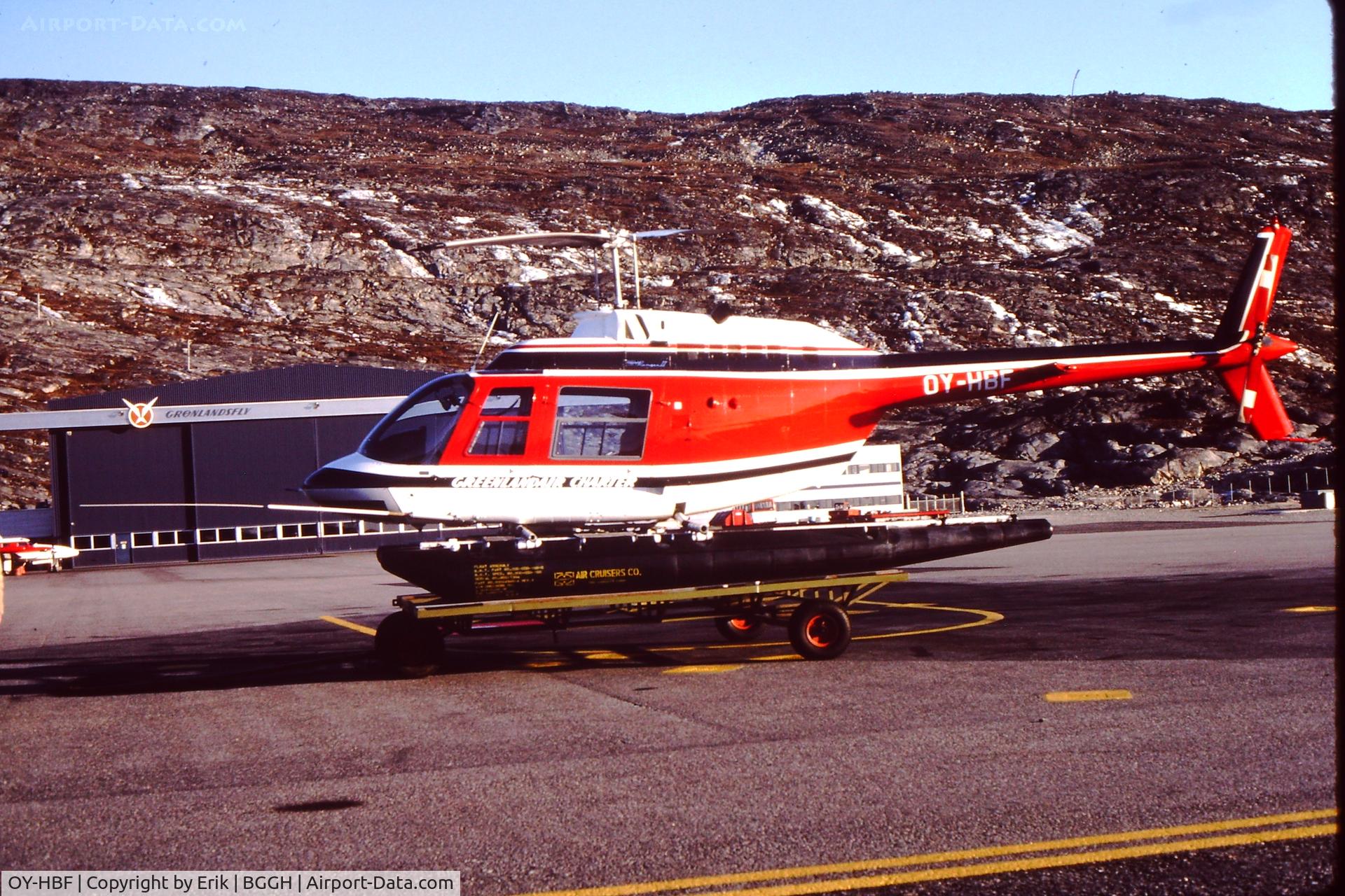 OY-HBF, 1974 Bell 206B JetRanger II C/N 1468, By Erik Oxtorp