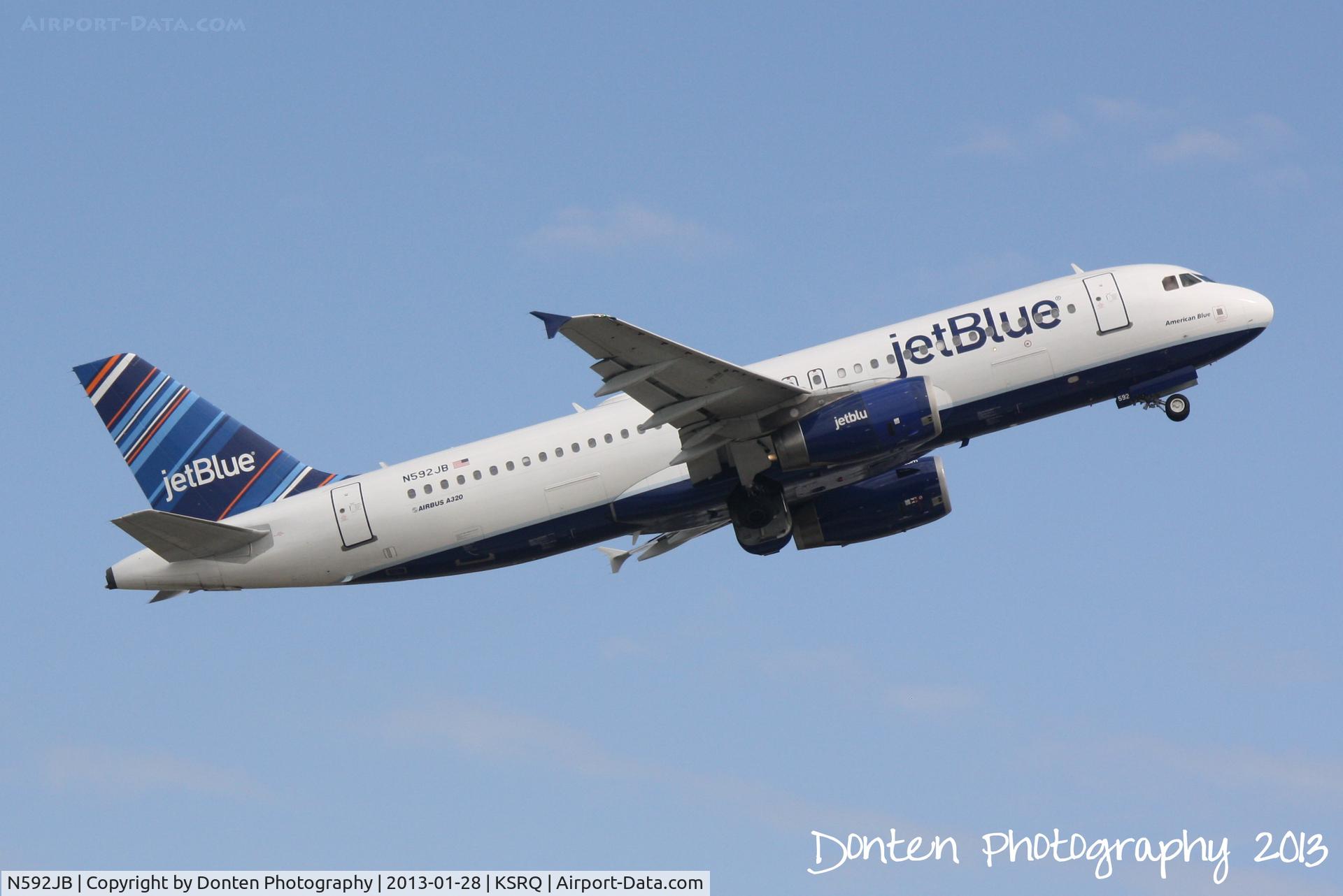 N592JB, 2004 Airbus A320-232 C/N 2259, JetBlue Flight 346 
