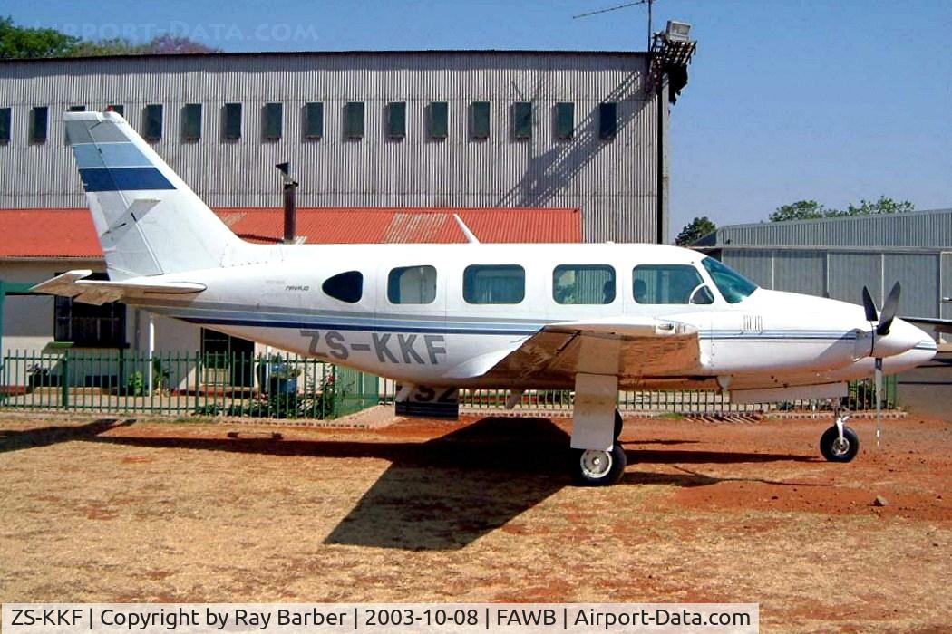 ZS-KKF, 1980 Piper PA-31-310 Navajo C/N 31-8012036, Piper PA-31-325 Navajo C/R [31-8012036] Pretoria-Wonderboom~ZS 08/10/2003