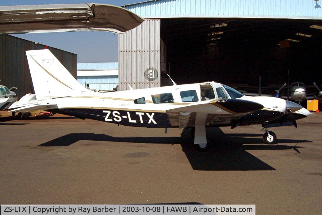 ZS-LTX, Piper PA-34-220T C/N 348133016, Piper PA-34-220T Seneca III [34-8133016] Pretoria-Wonderboom~ZS 08/10/2003