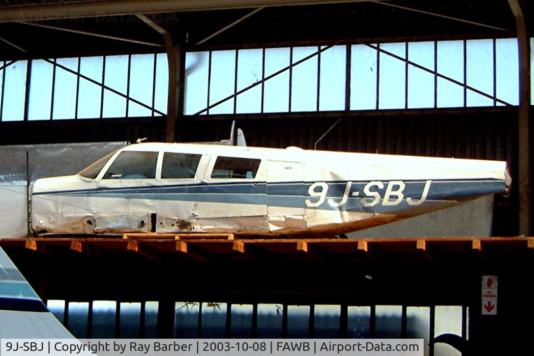 9J-SBJ, 1967 Piper PA-32-300 Cherokee Six Cherokee Six C/N 32-40189, Piper PA-32-300 Cherokee Six [32-40189] Pretoria-Wonderboom~ZS 08/10/2003. Stored here for possible rebuild. Had reserved registration of ZS-PHZ issued in 2004.