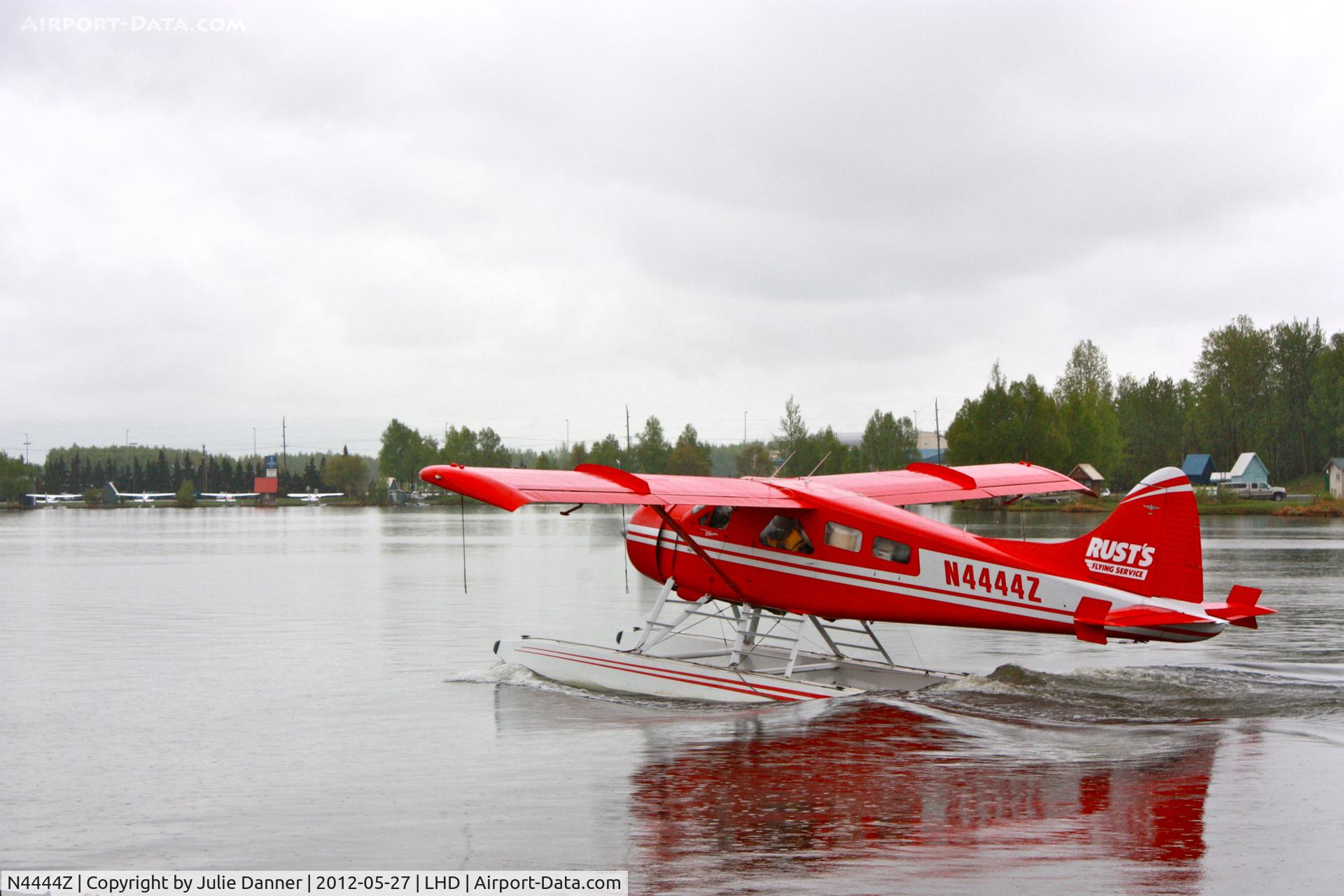 N4444Z, 1958 De Havilland Canada Beaver DHC-2 Mk1 C/N 1307, May 2012 in Anchorage, Alaska