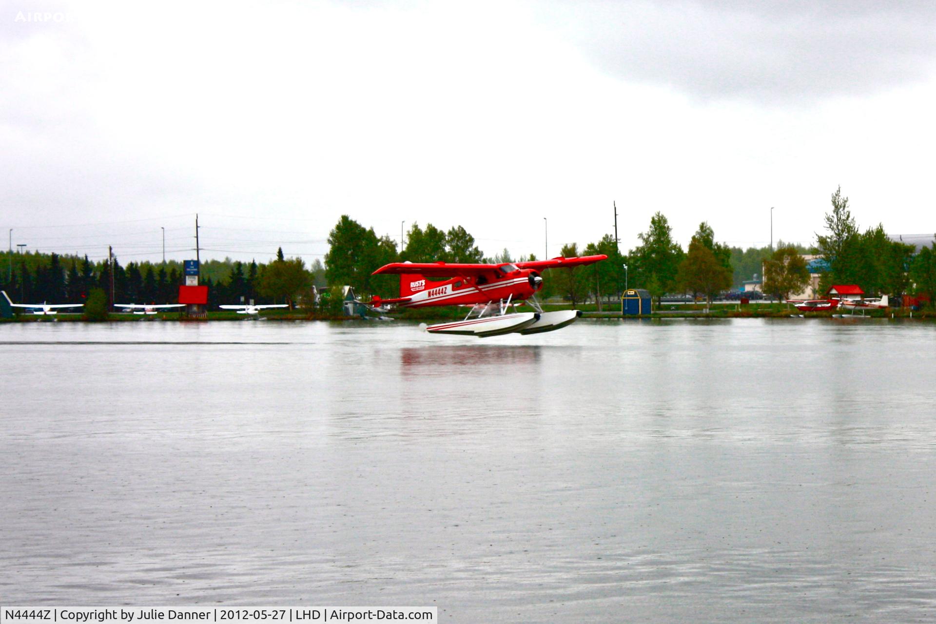 N4444Z, 1958 De Havilland Canada Beaver DHC-2 Mk1 C/N 1307, May 2012 in Anchorage, Alaska