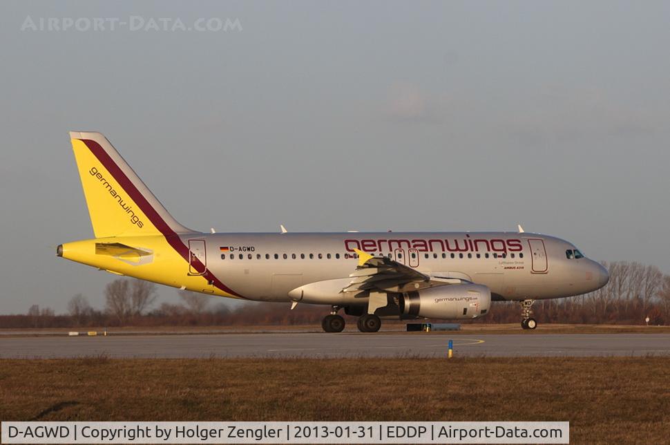 D-AGWD, 2007 Airbus A319-132 C/N 3011, Direction after take-off is STR.....