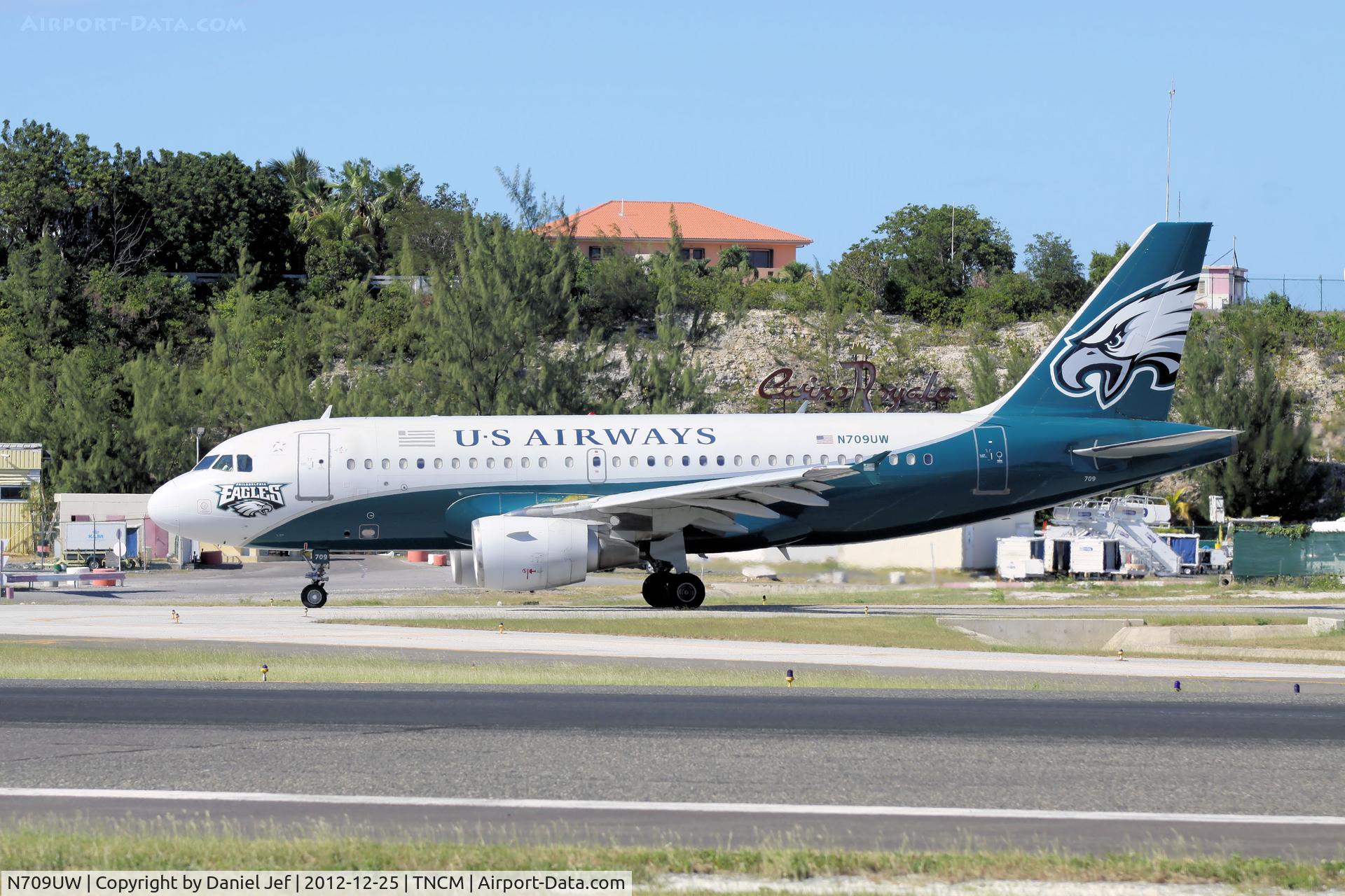 N709UW, 1999 Airbus A319-112 C/N 0997, N709UW