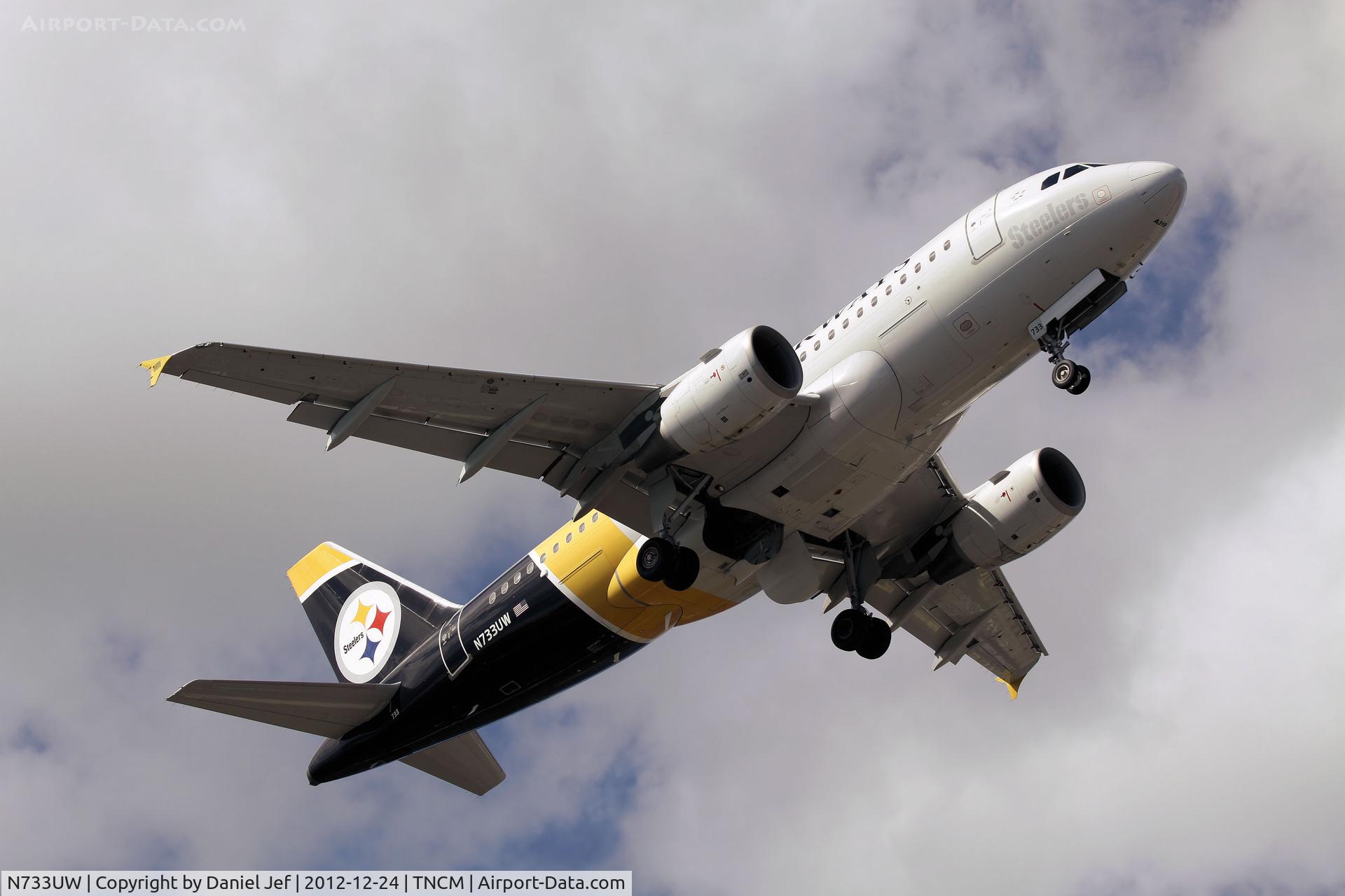 N733UW, 2000 Airbus A319-112 C/N 1205, N733UW