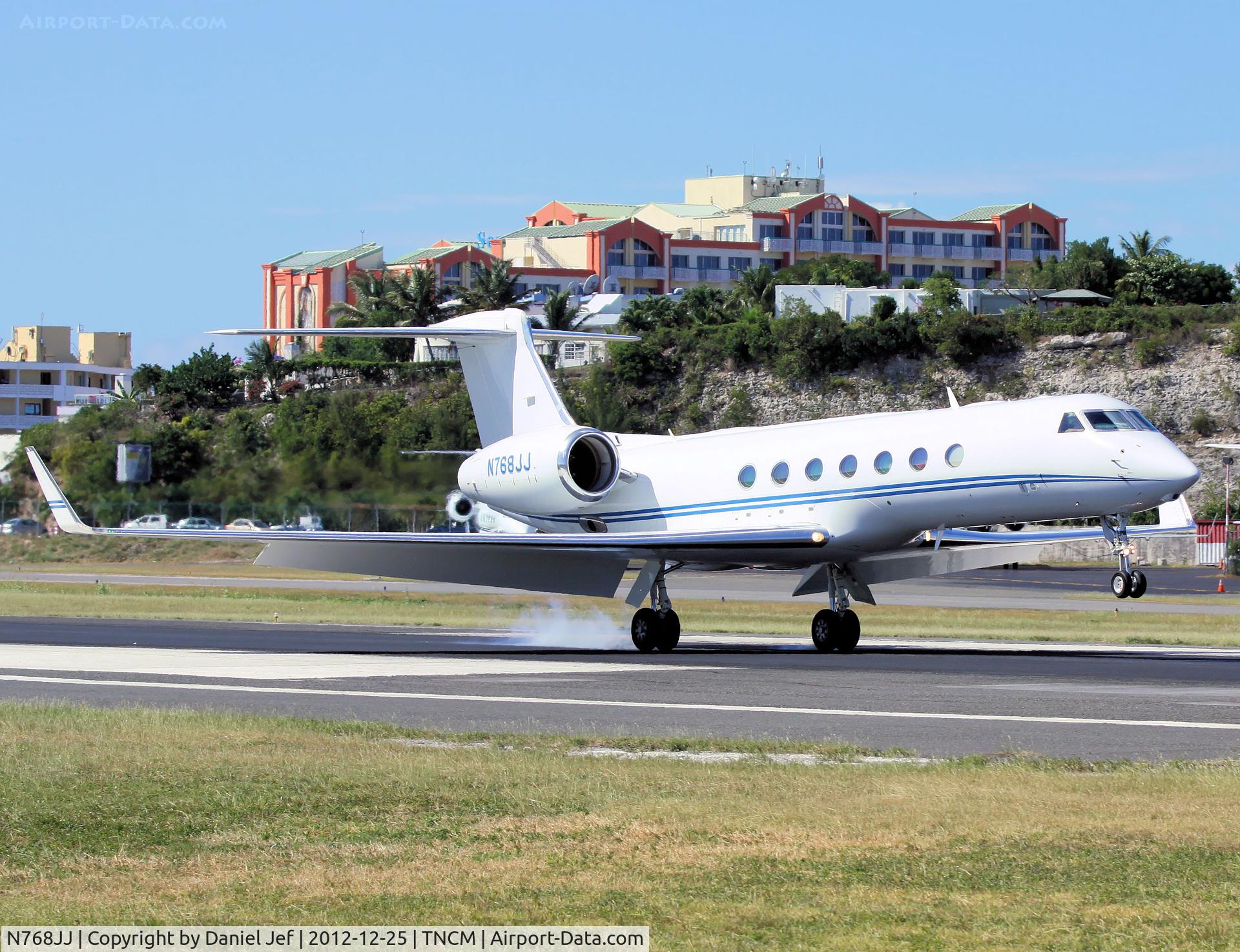 N768JJ, 2008 Gulfstream Aerospace GV-SP (G550) C/N 5217, N768JJ