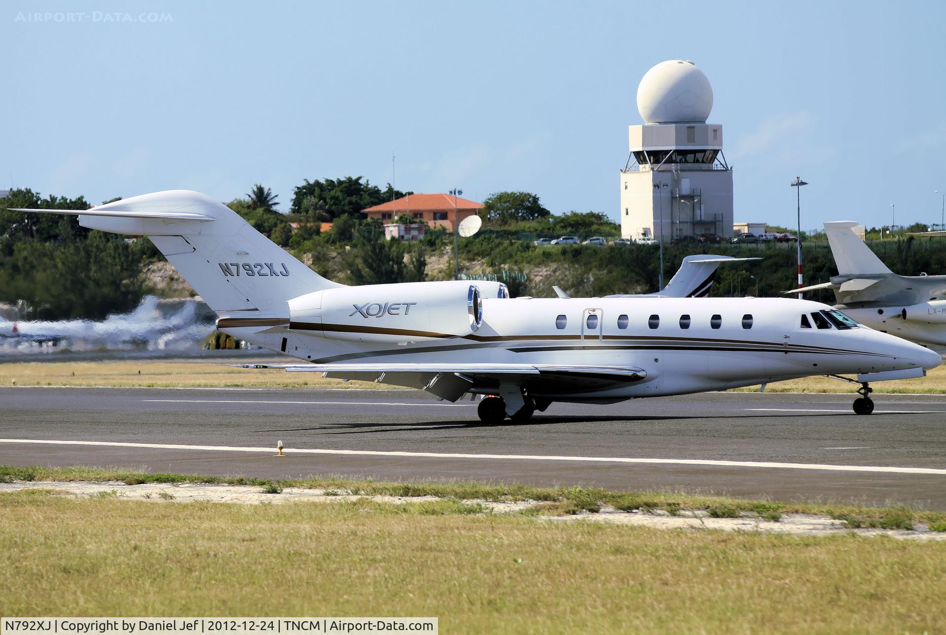 N792XJ, 2008 Cessna 750 Citation X Citation X C/N 750-0292, N792XJ