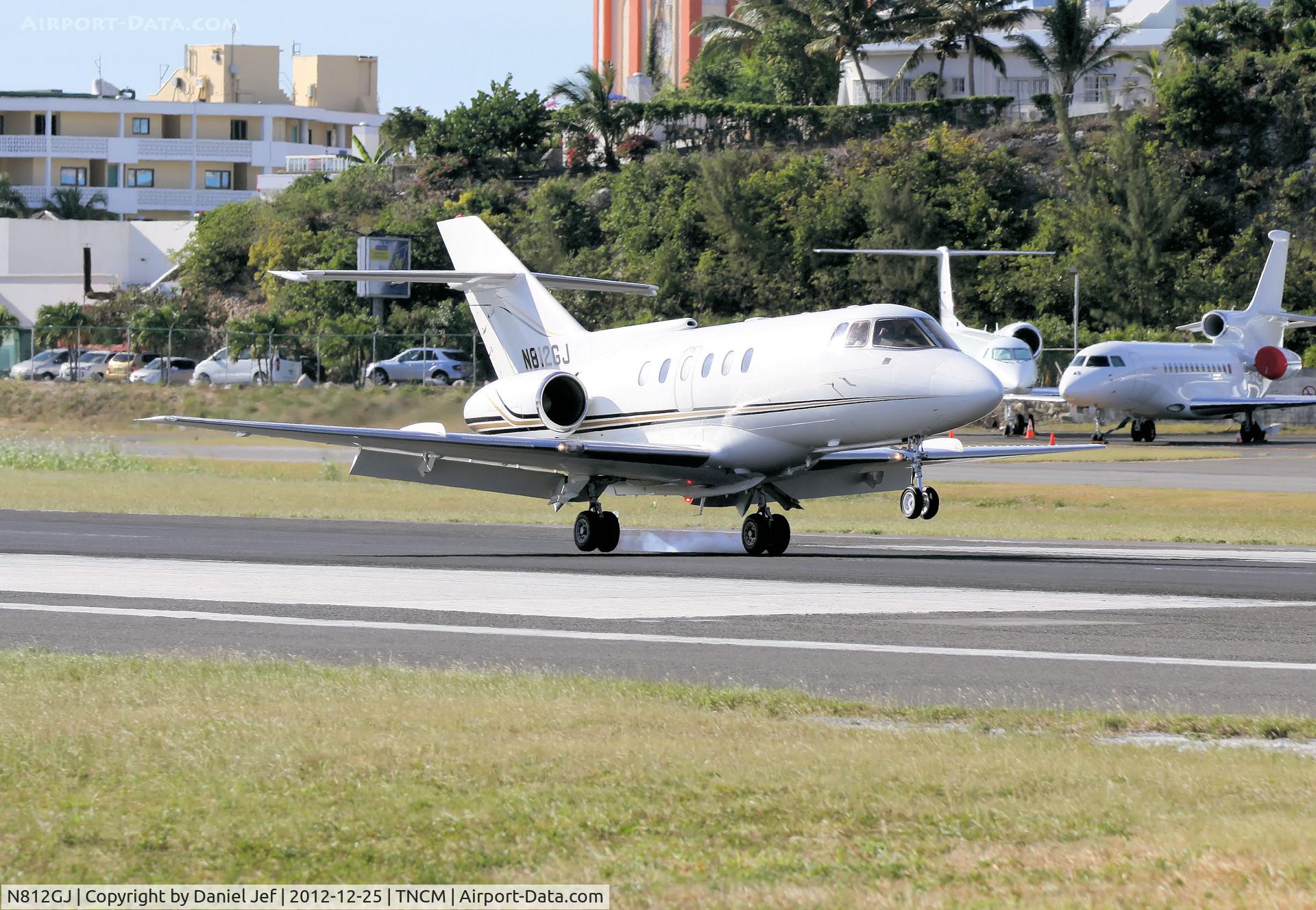 N812GJ, 1988 British Aerospace BAe.125 Series 800A C/N 258112, N812GJ
