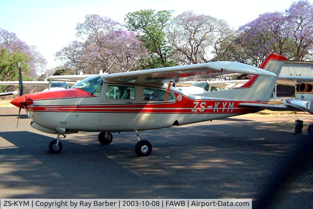 ZS-KYM, Cessna T210N Turbo Centurion C/N 21063890, Cessna T.210N Turbo Centurion [210-63890] Pretoria-Wonderboom~ZS 08/10/2003