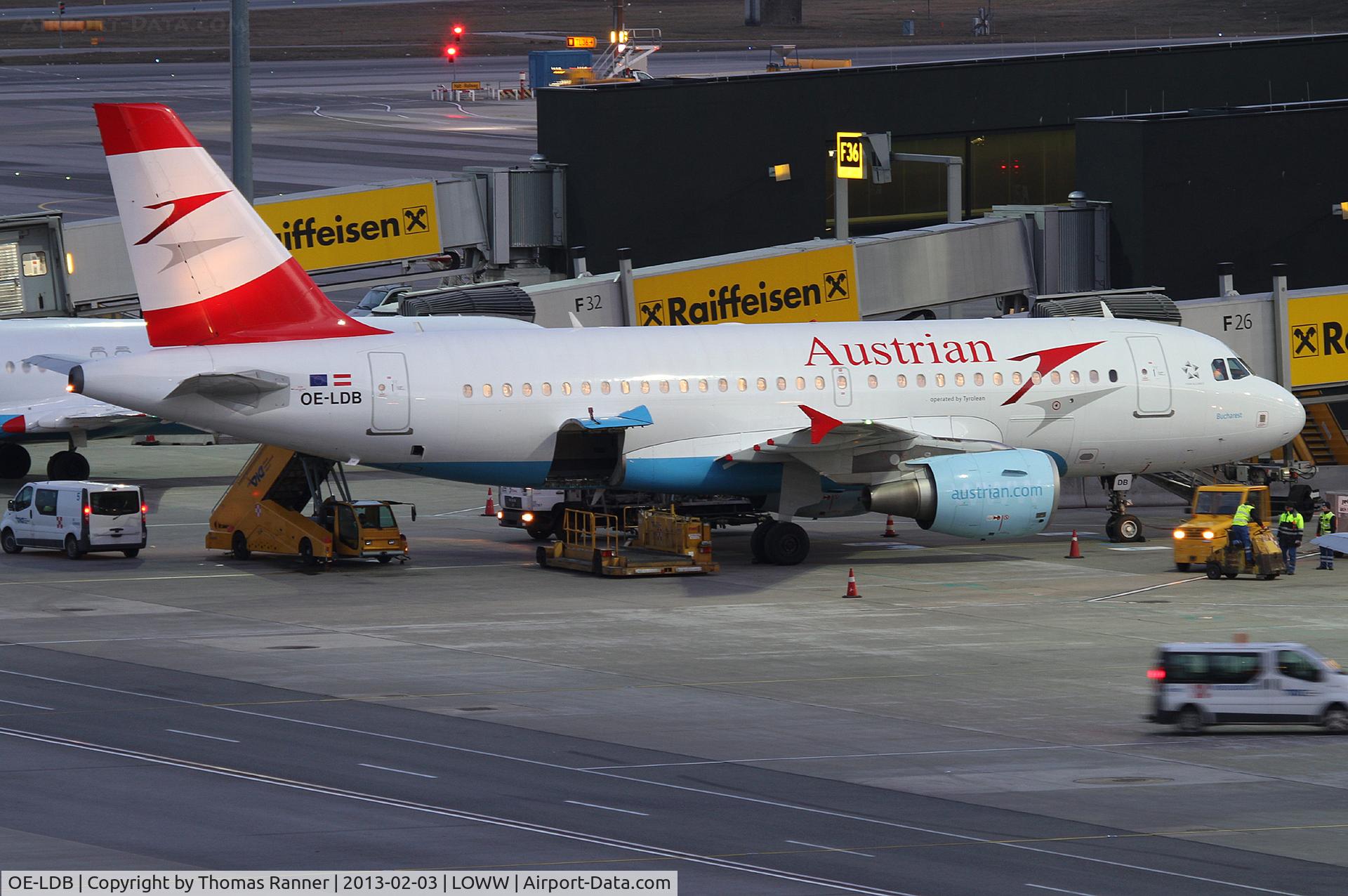 OE-LDB, 2004 Airbus A319-112 C/N 2174, Austrian Airbus A319