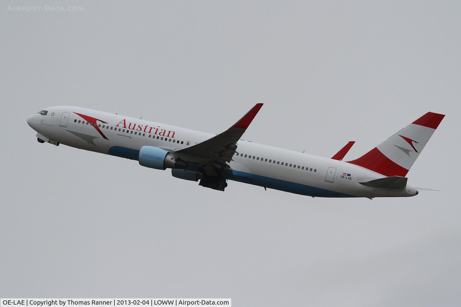 OE-LAE, 2000 Boeing 767-3Z9/ER C/N 30383, Austrian Boeing 767