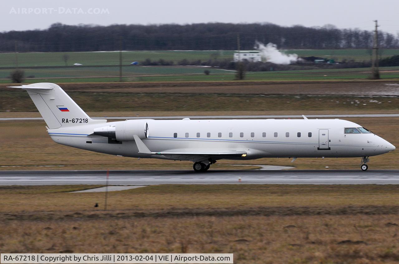 RA-67218, 2008 Bombardier CRJ-200LR (CL-600-2B19) C/N 8074, Private