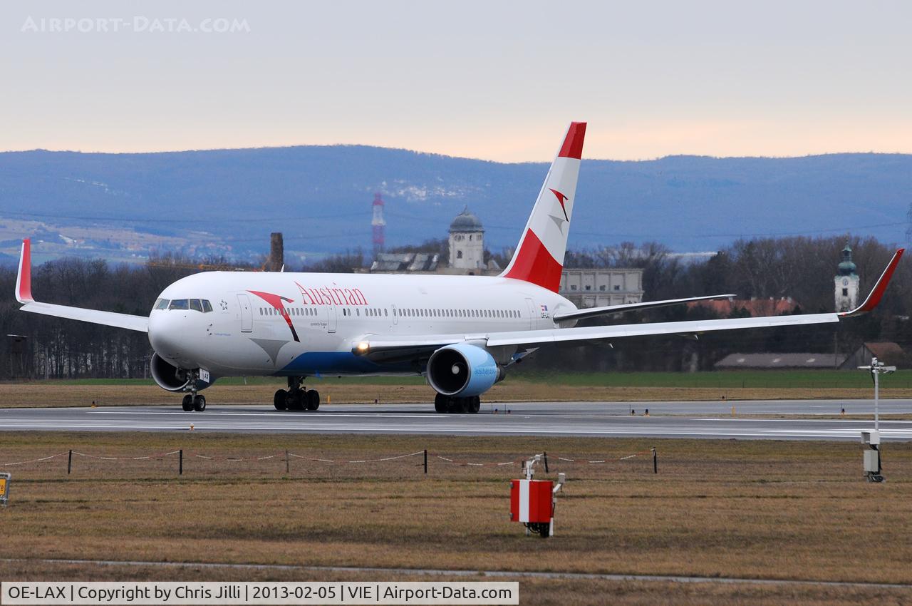 OE-LAX, 1992 Boeing 767-3Z9/ER C/N 27095, Austrian Airlines