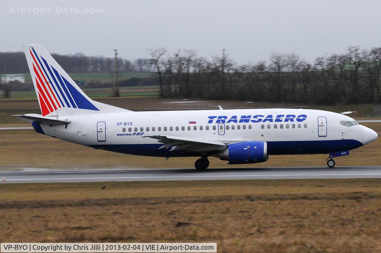 VP-BYO, 1998 Boeing 737-524 C/N 28922, Transaero