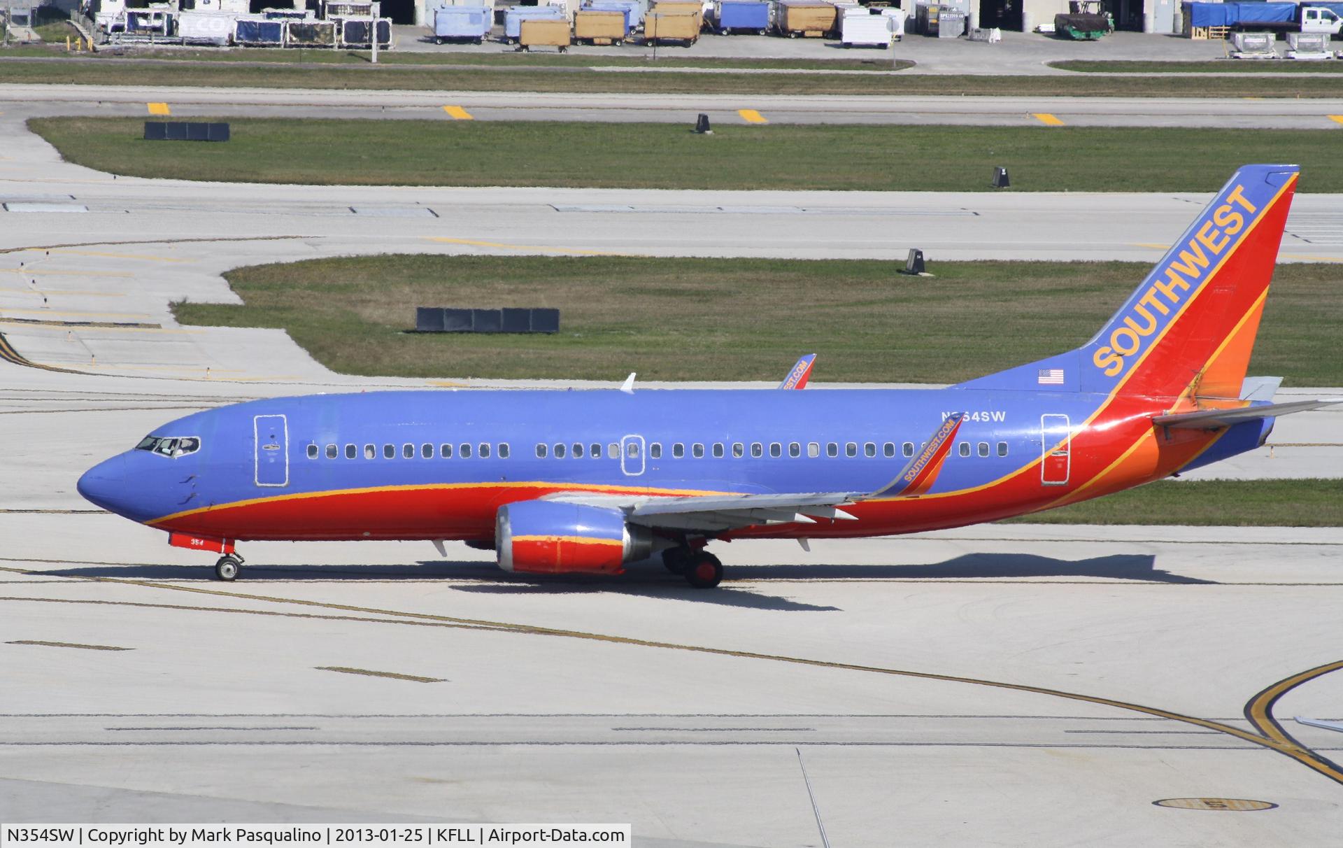 N354SW, 1991 Boeing 737-3H4 C/N 25219, Boeing 737-300